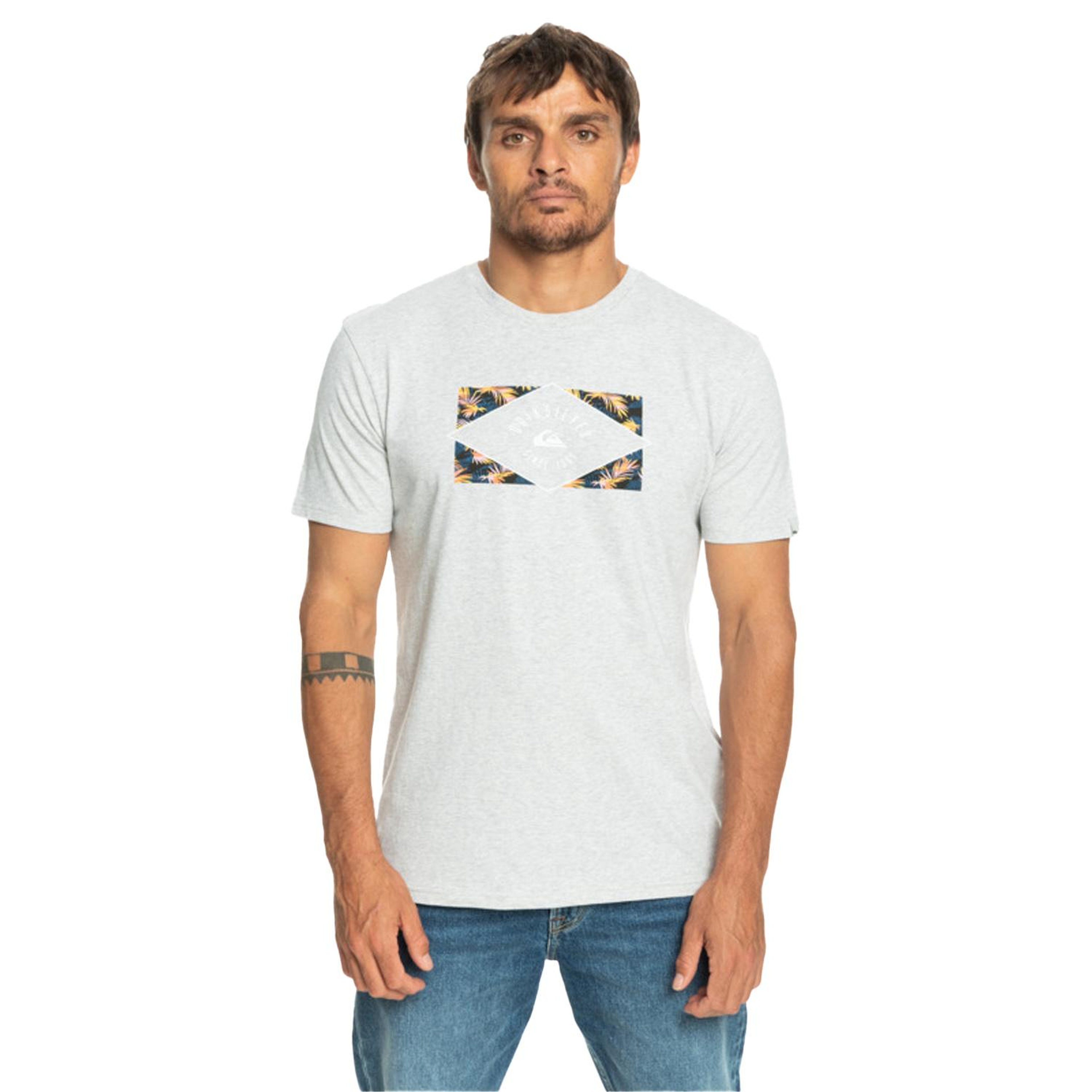 Quiksilver Circledline Erkek Renkli Tişört