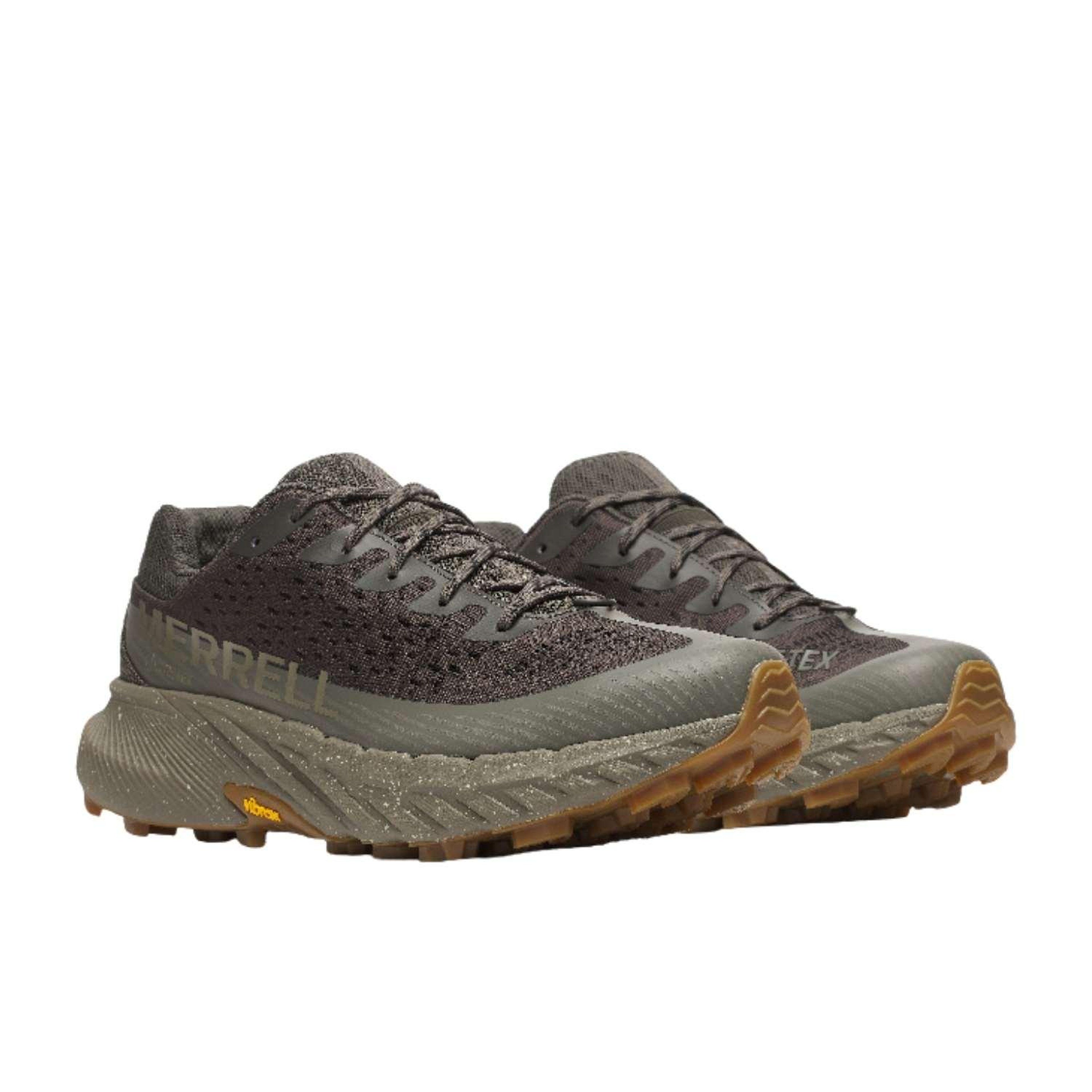 Merrell Agility Peak 5 Gore-Tex Erkek Yeşil Patika Koşusu Ayakkabısı