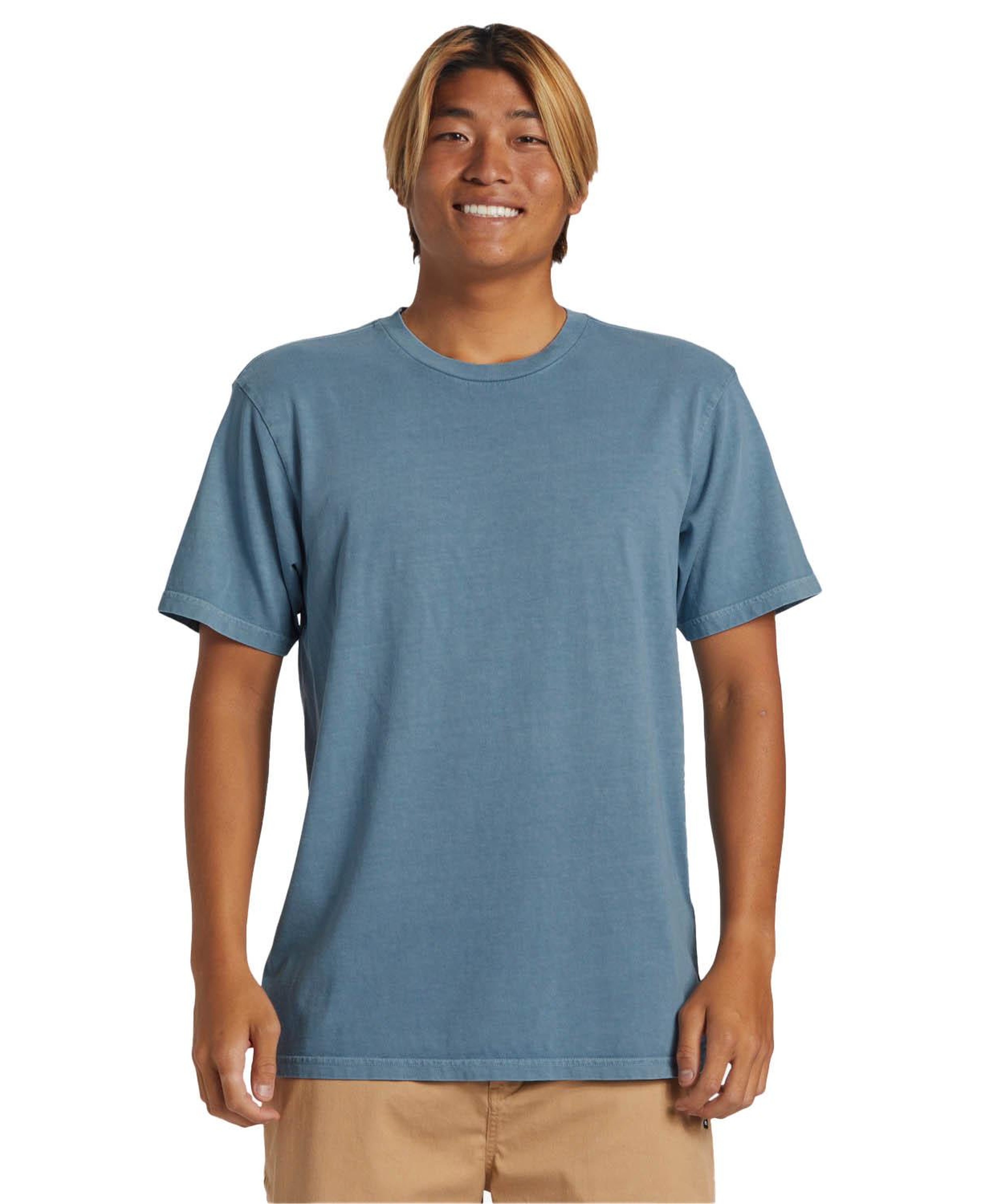 Quiksilver Salt Water Pkt Swp Erkek Mavi Tişört