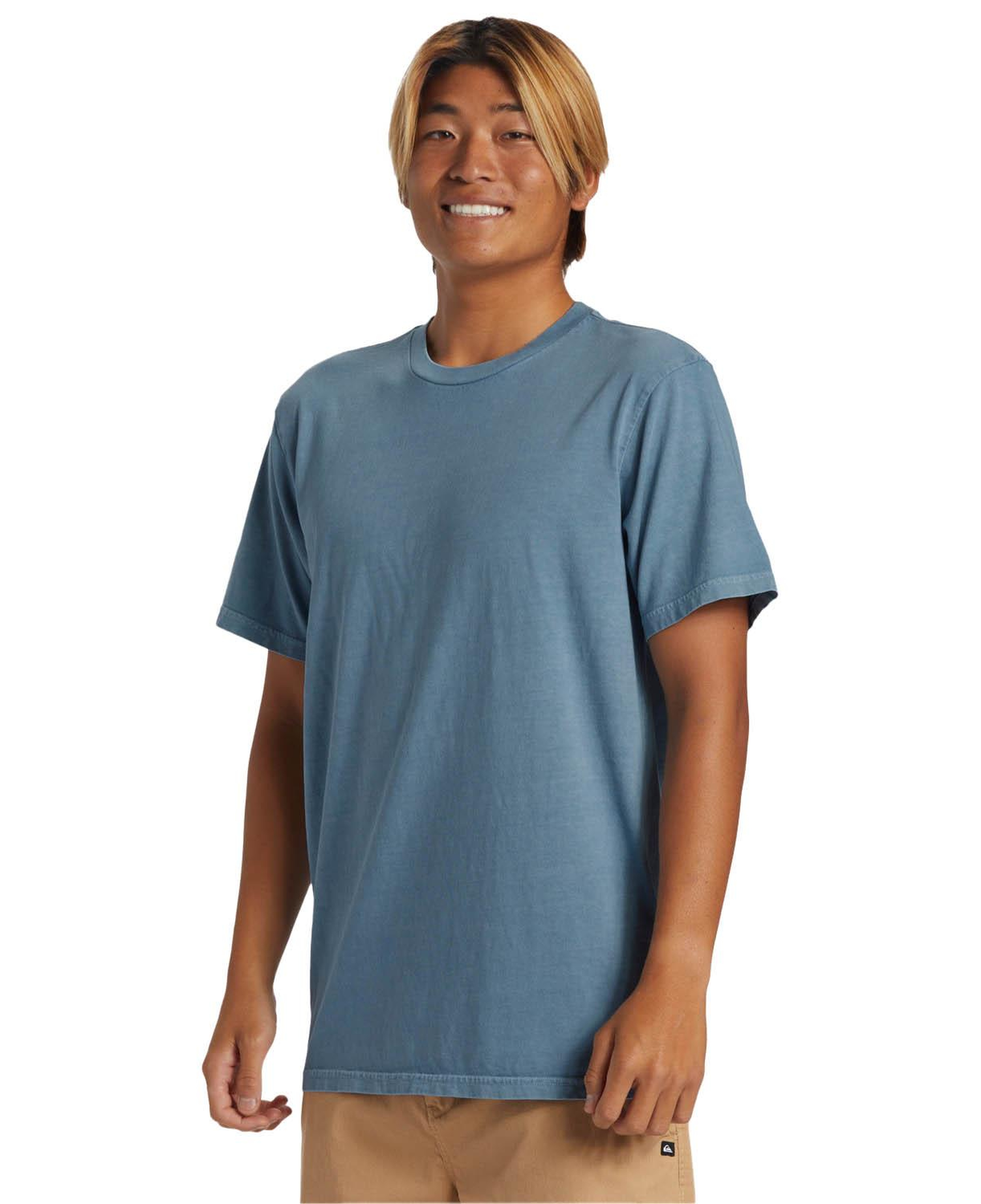 Quiksilver Salt Water Pkt Swp Erkek Mavi Tişört