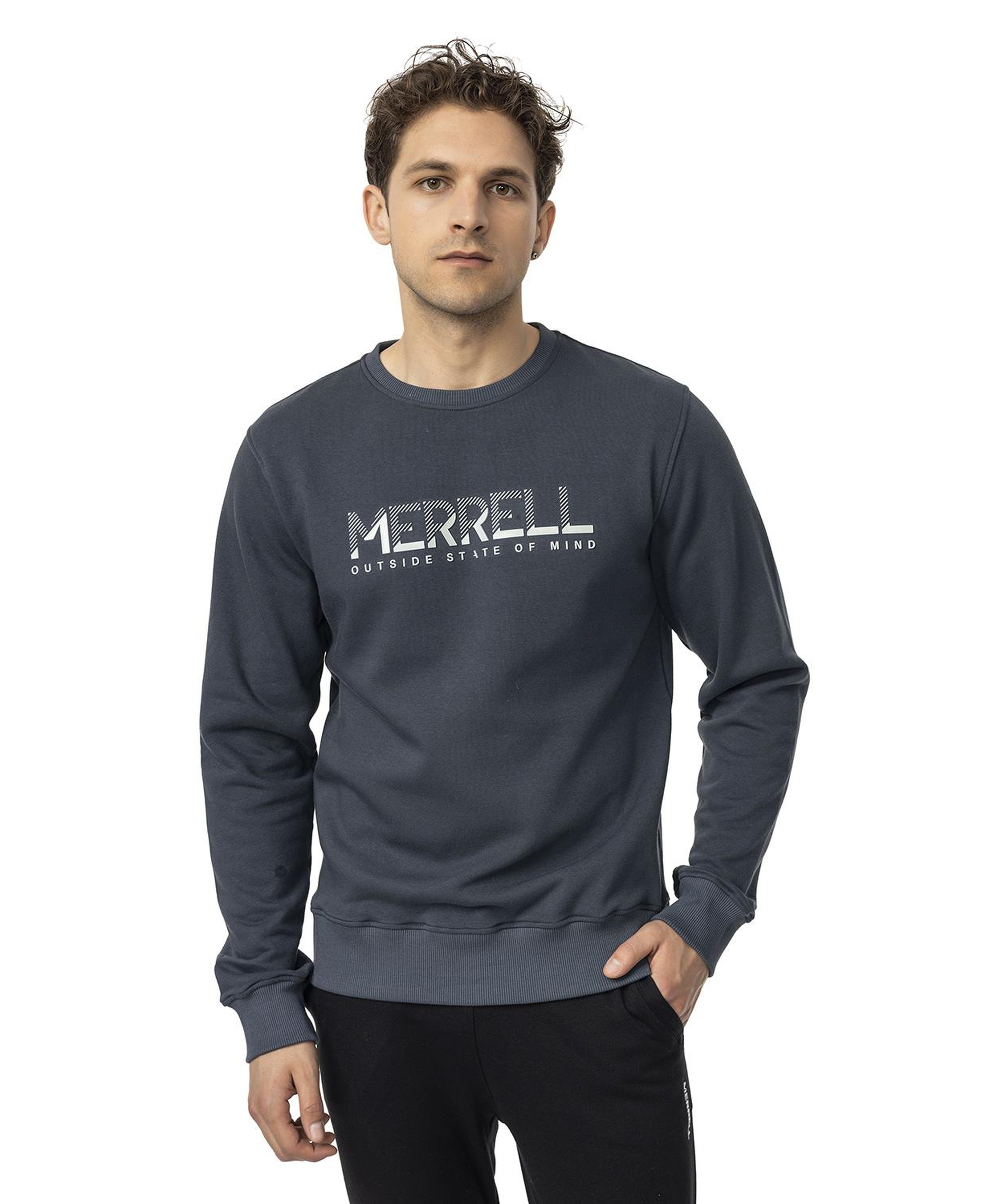 Merrell Smith Erkek Gri Sweatshirt