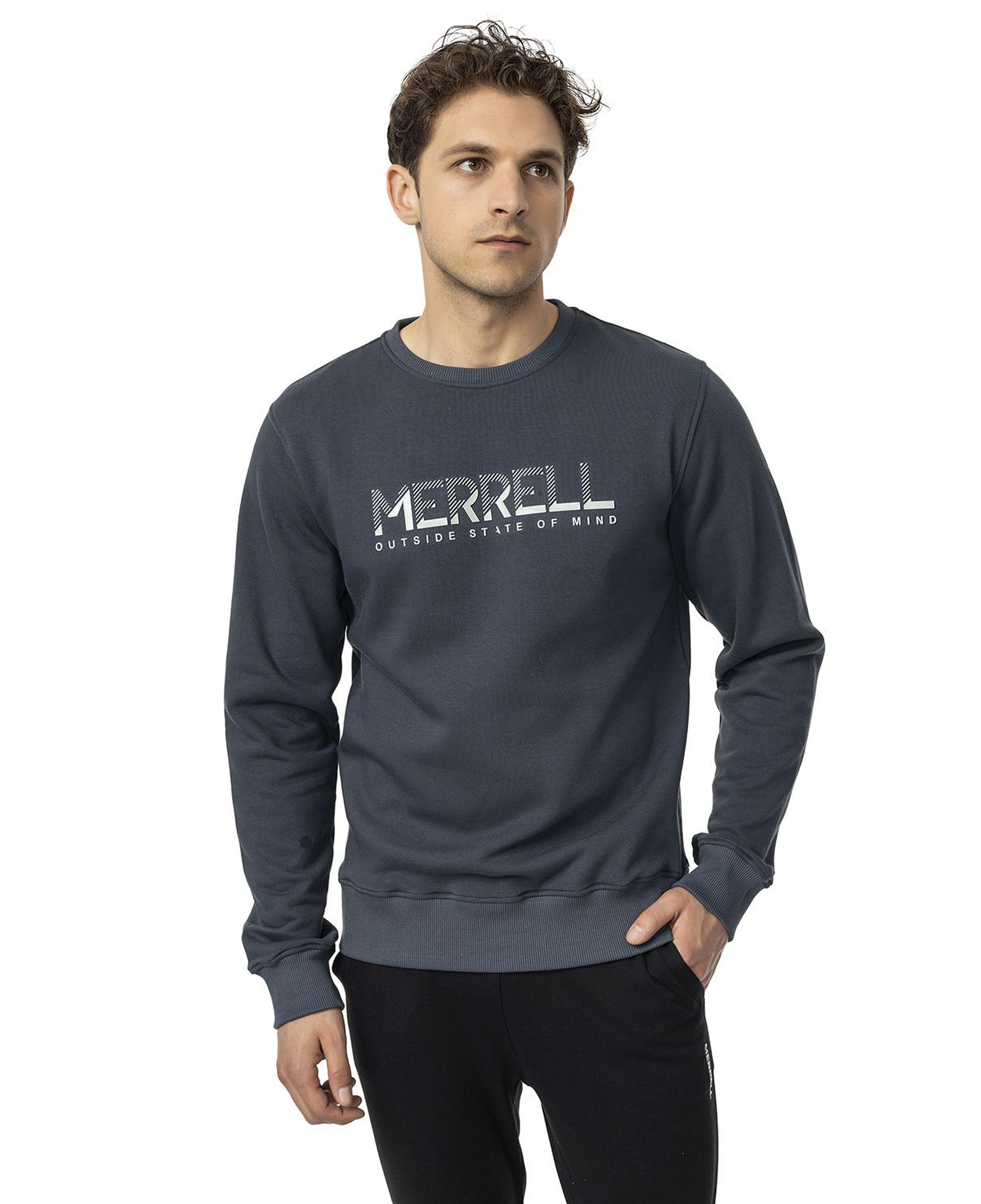 Merrell Smith Erkek Gri Sweatshirt
