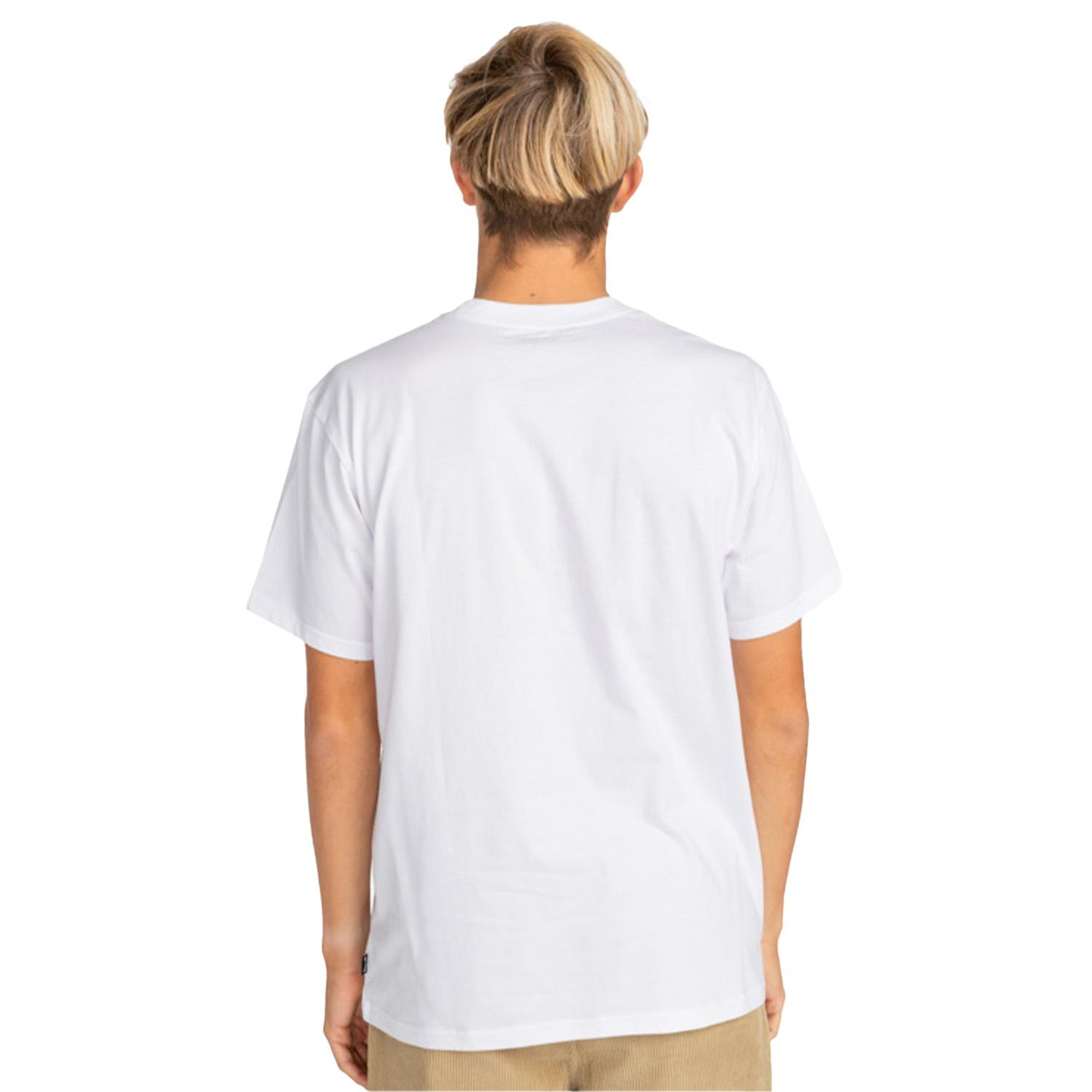 Billabong Trademark Tees Erkek Beyaz Tişört