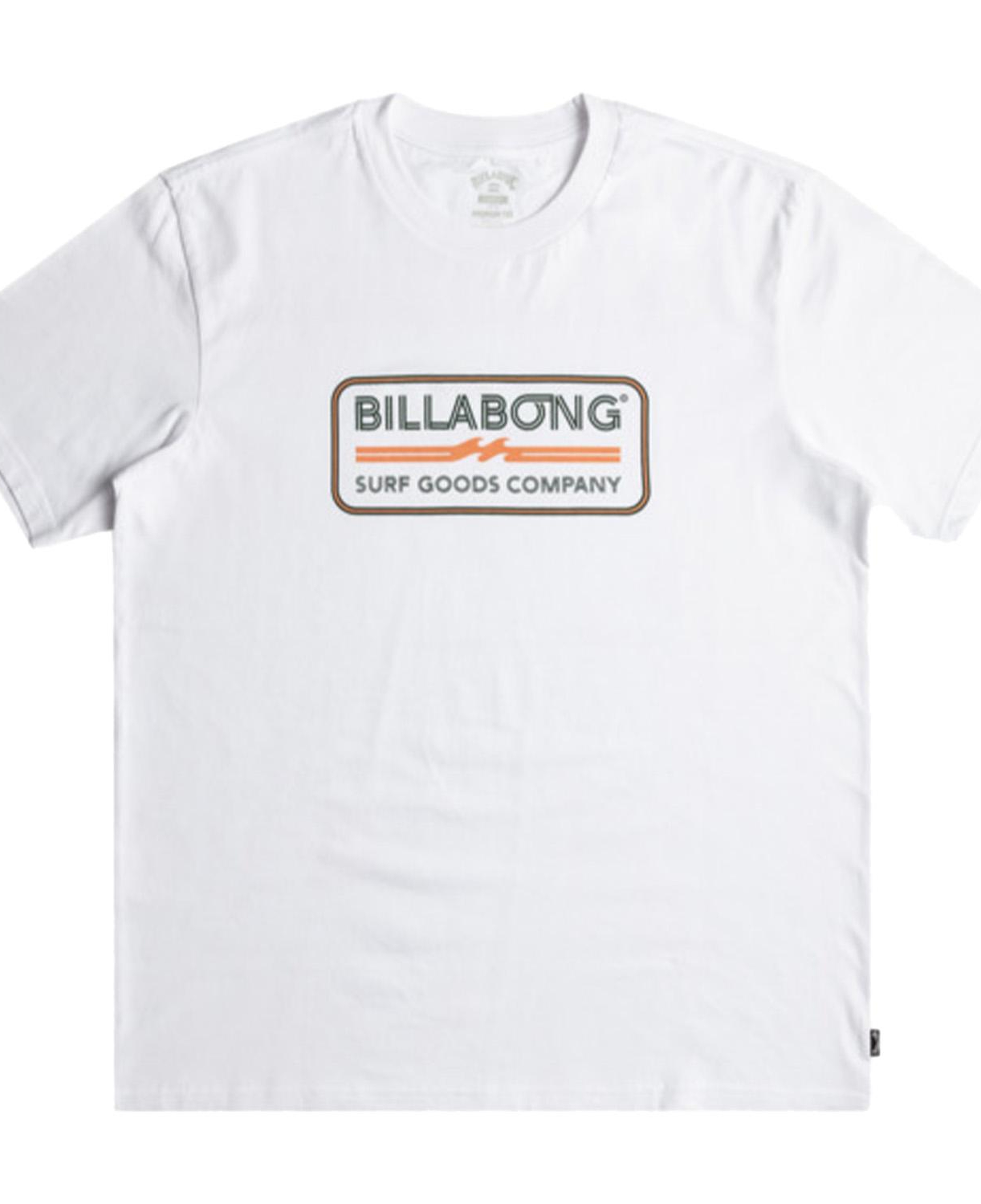 Billabong Trademark Tees Erkek Beyaz Tişört