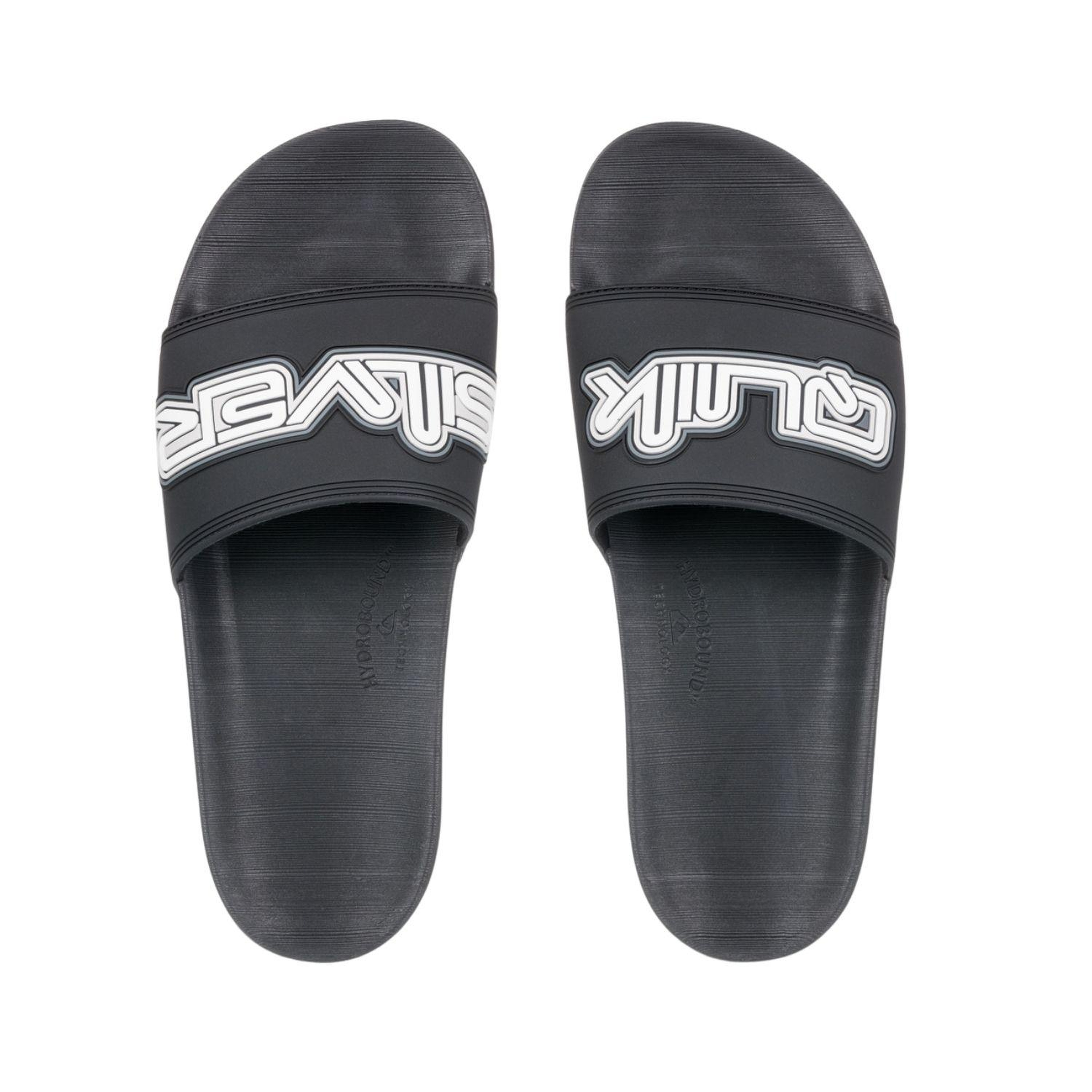 Quiksilver Rivi Wordmark Slide II Erkek Siyah Terlik