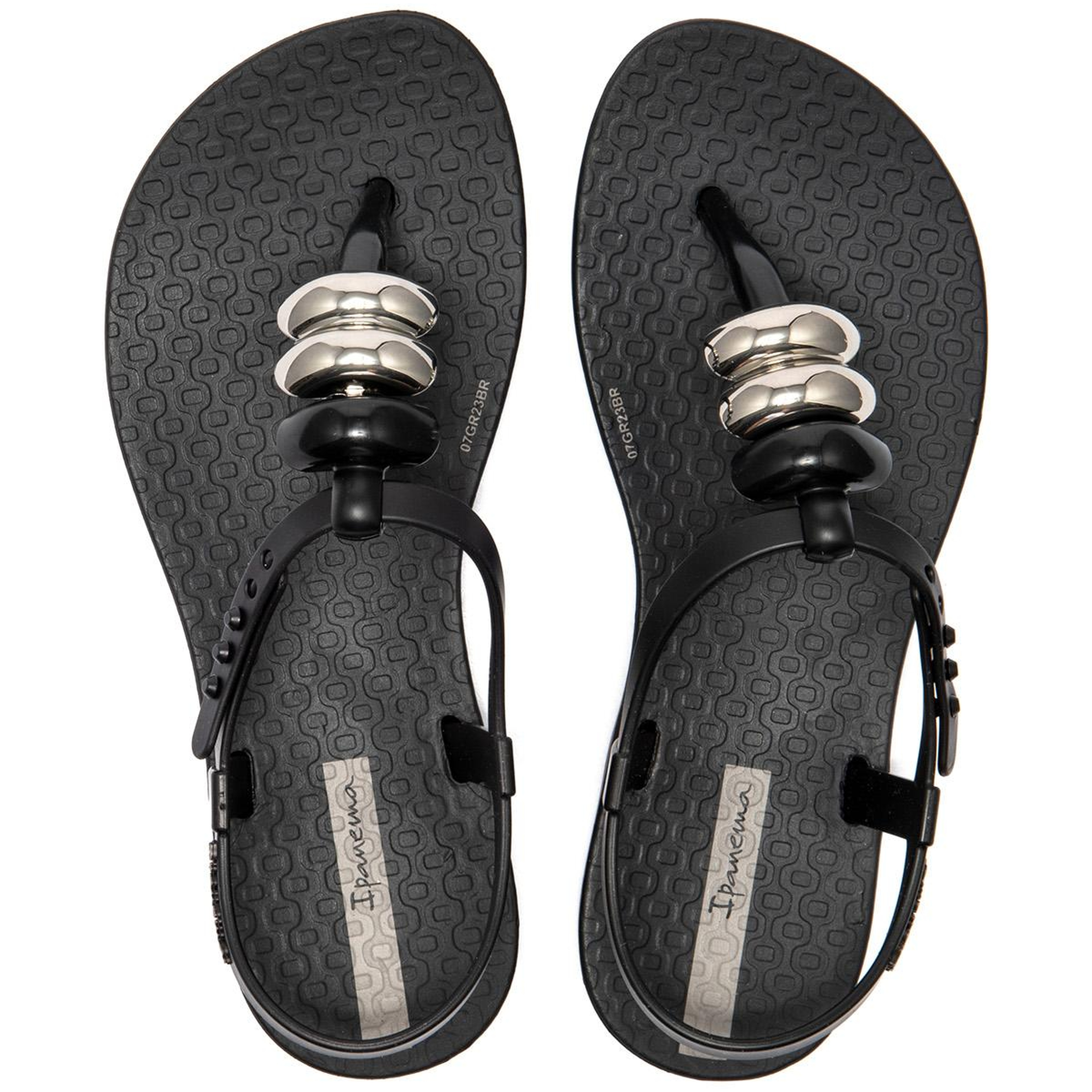 Class Blown Çocuk  Parmak Arası Sandalet Siyah 27/36