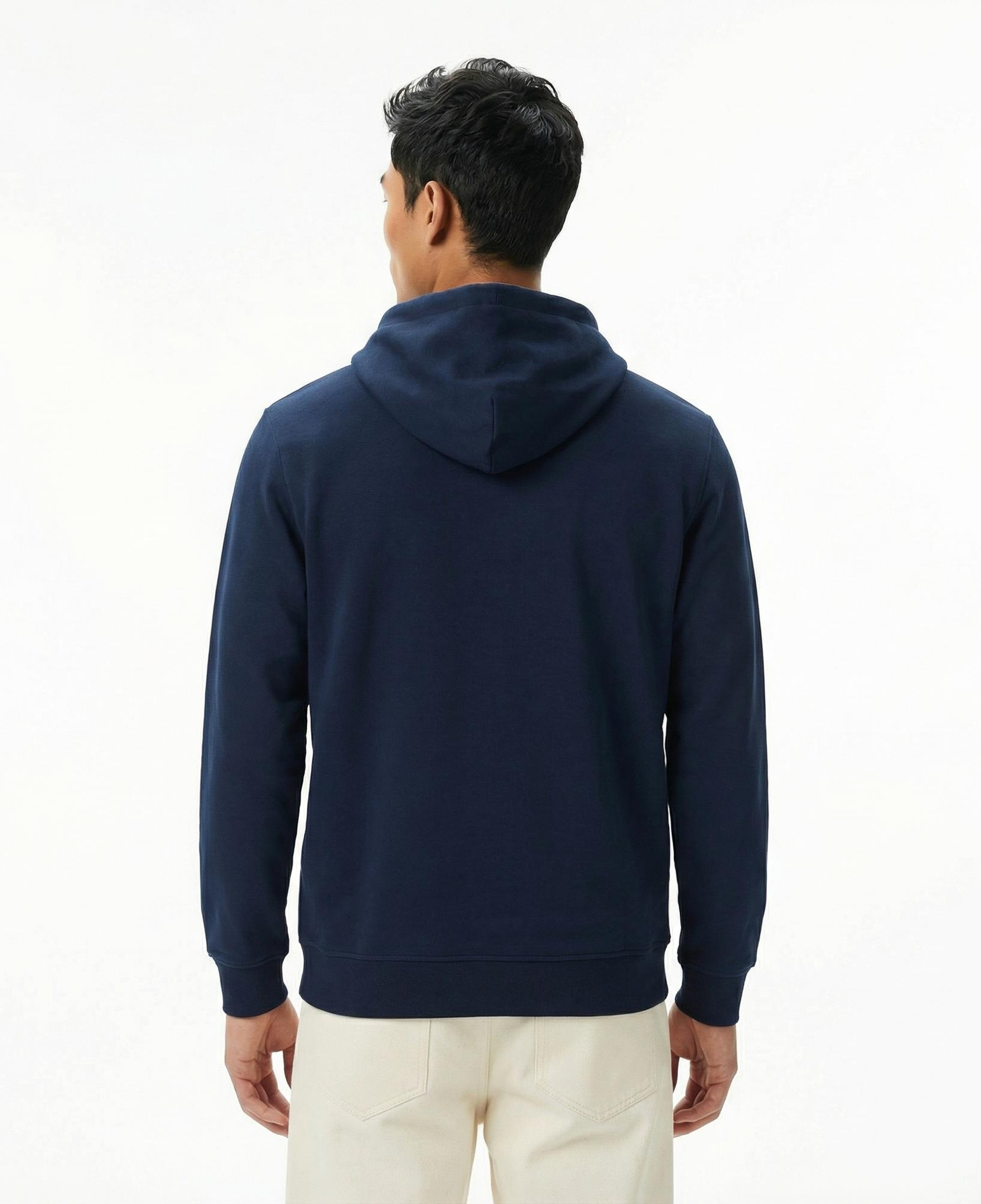 Tommy Hilfiger Twist Flag Erkek Lacivert Hoodie