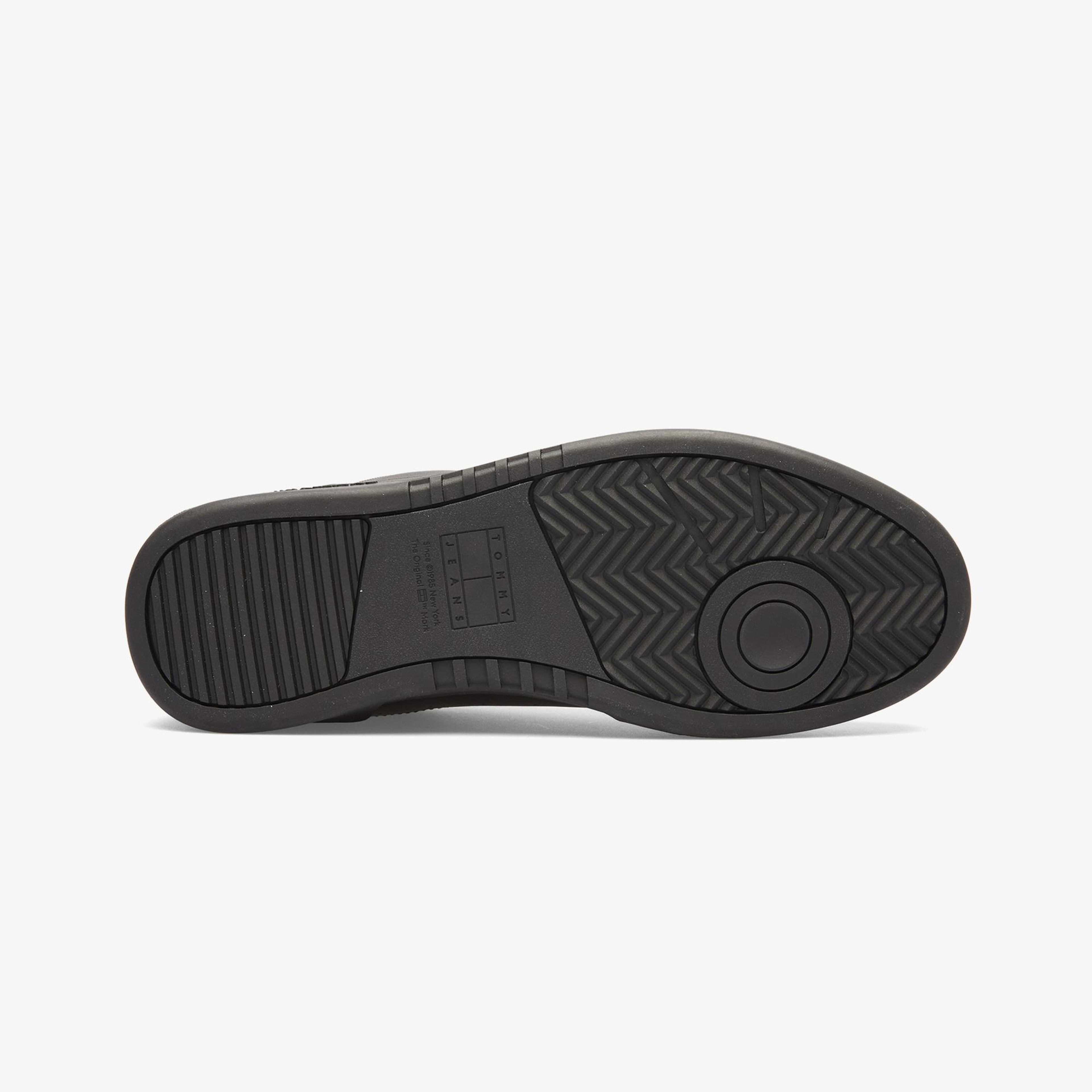 Tommy Hilfiger Cupsole Erkek Siyah Sneaker