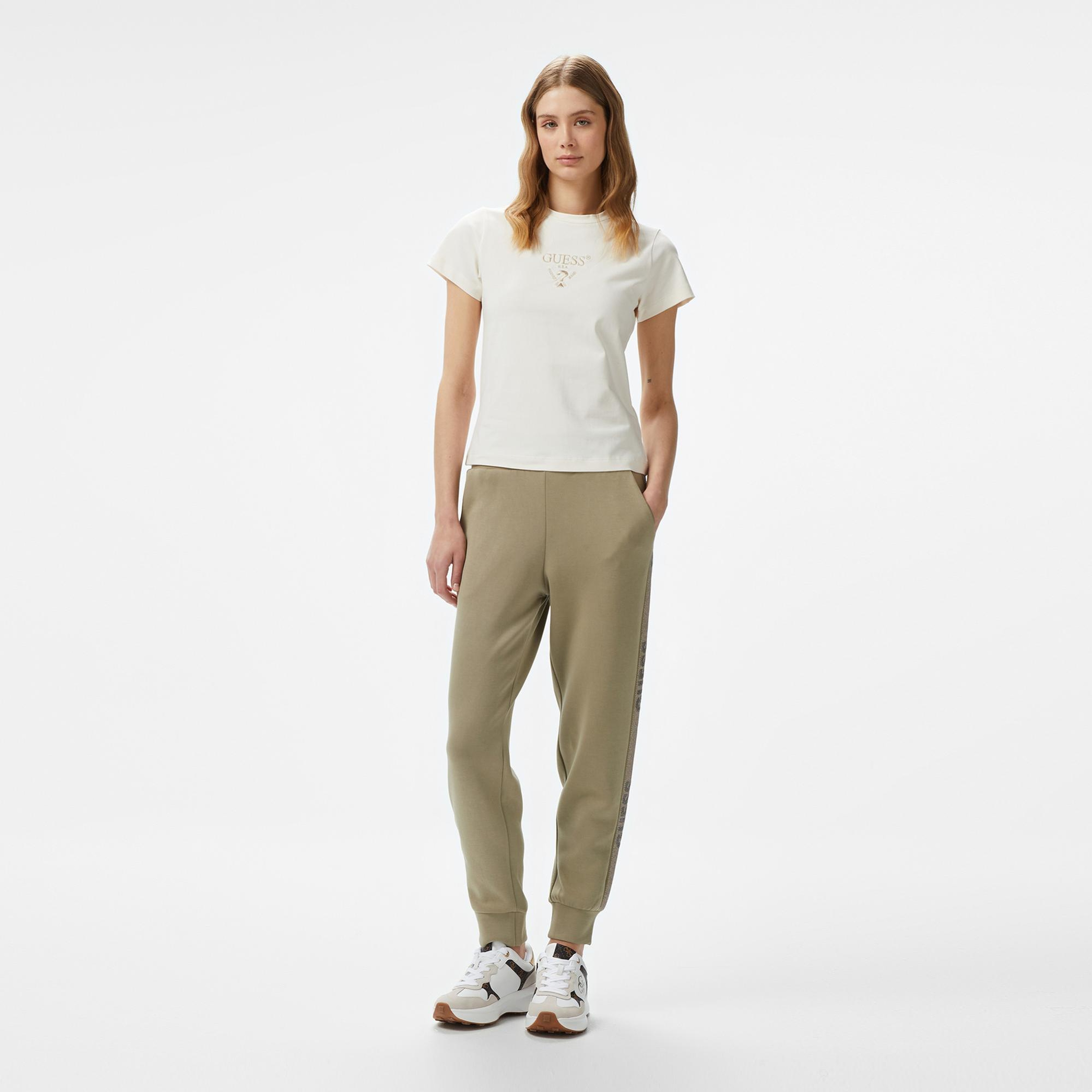 Guess Colette Kadın Beyaz T-Shirt