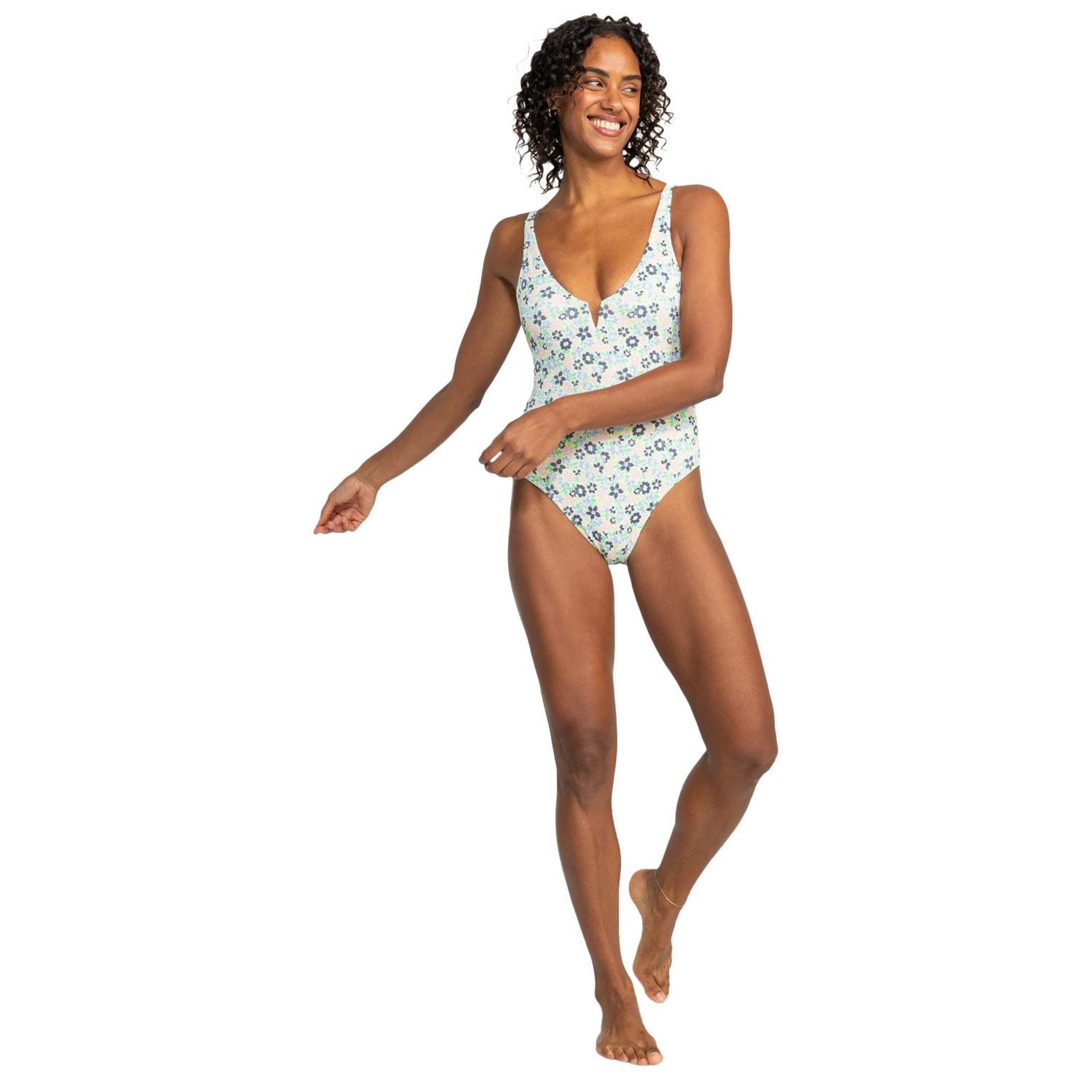 Roxy Wild Floral One Piece Kadın Mayo