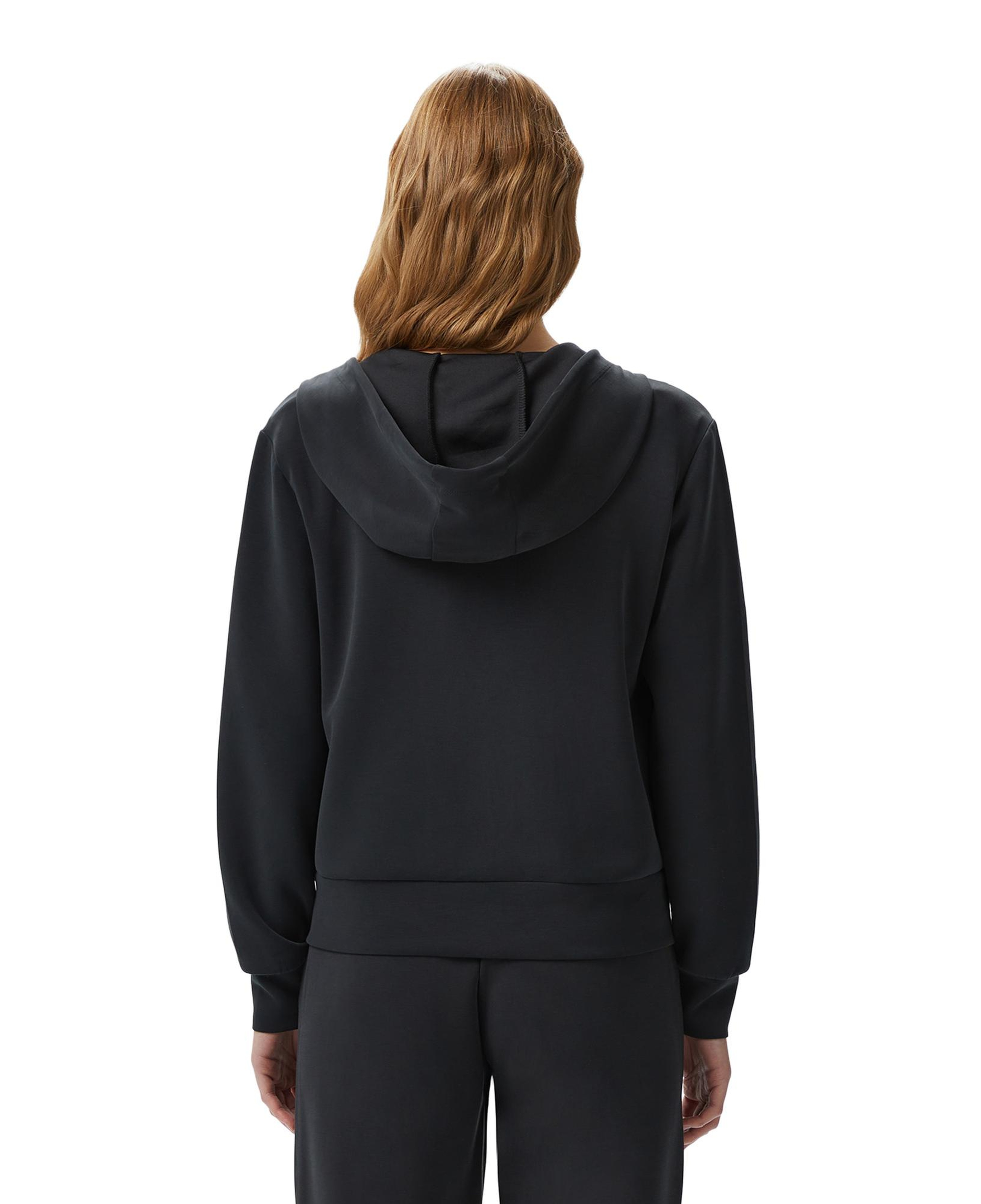 Guess Olympe Modal Midweight Scuba Kadın Siyah Hoodie