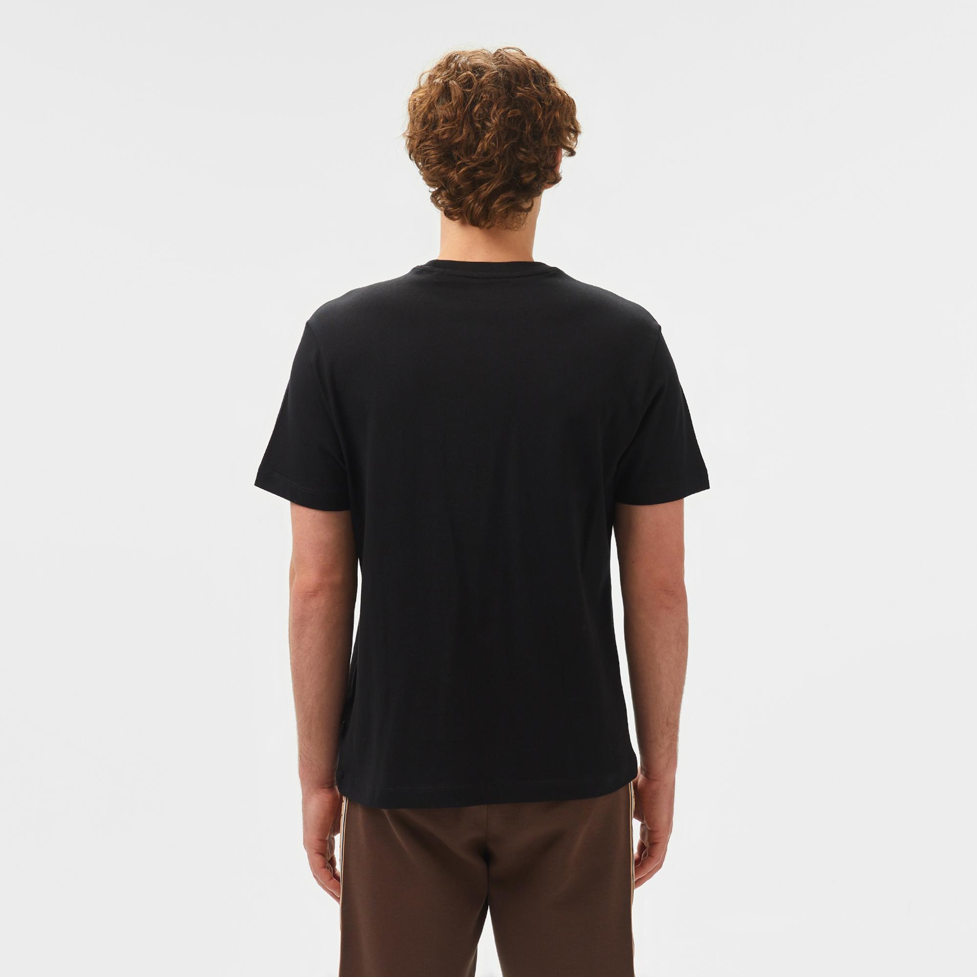 Guess Mid Organic Heavy Erkek Siyah T-Shirt