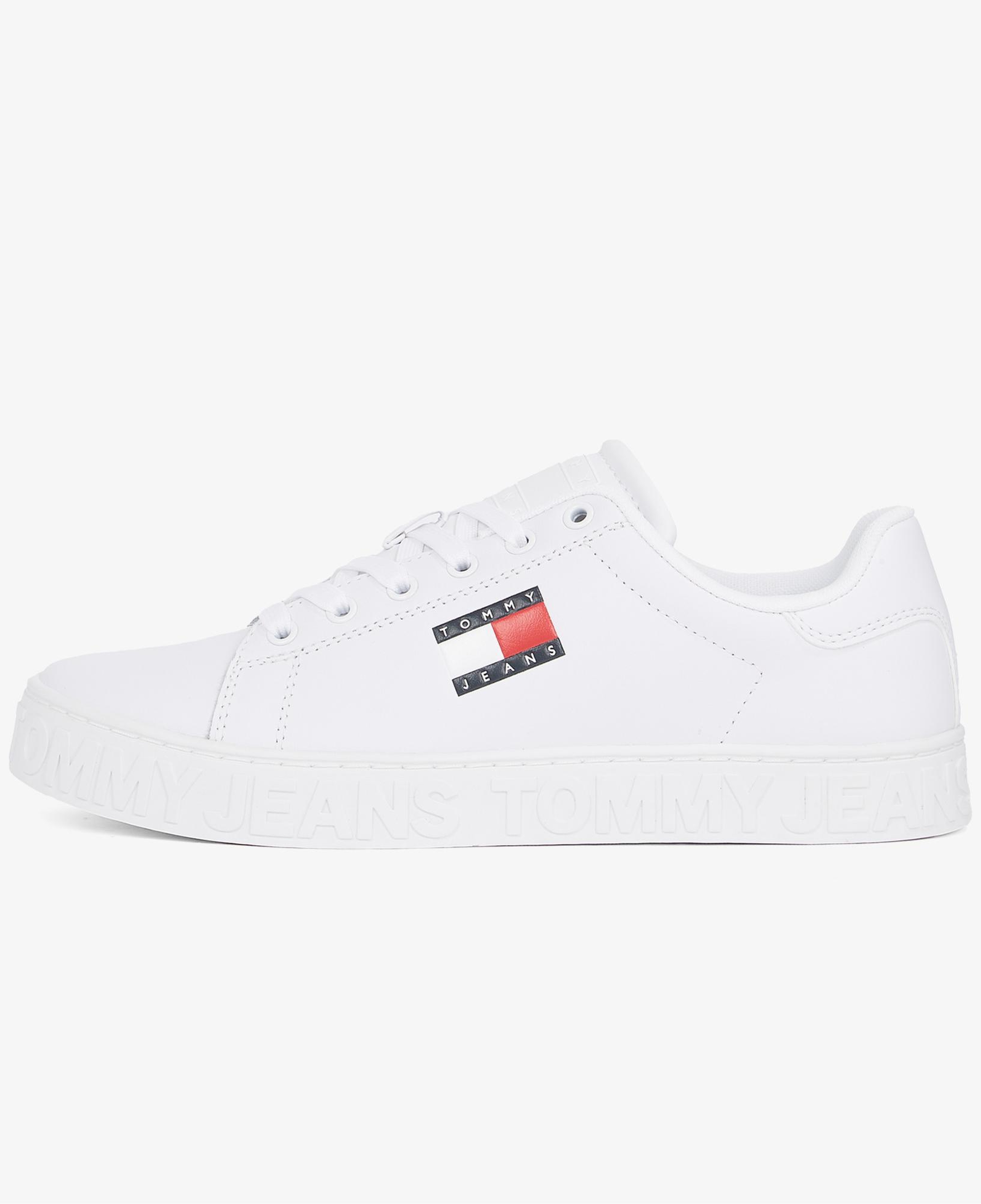 Tommy Hilfiger Logo Kadın Beyaz Sneaker