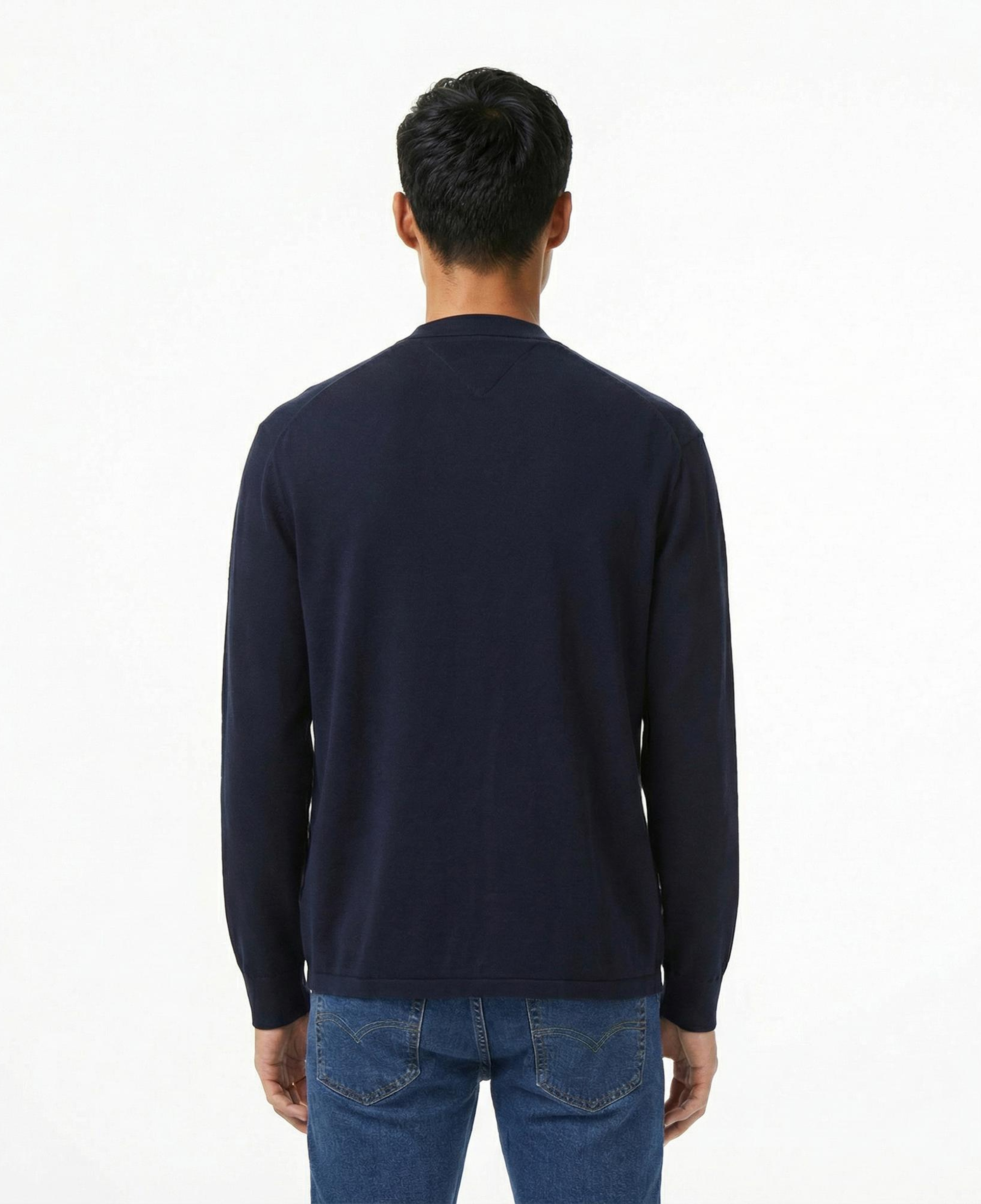 Tommy Hilfiger Core Essential Erkek Lacivert Hırka