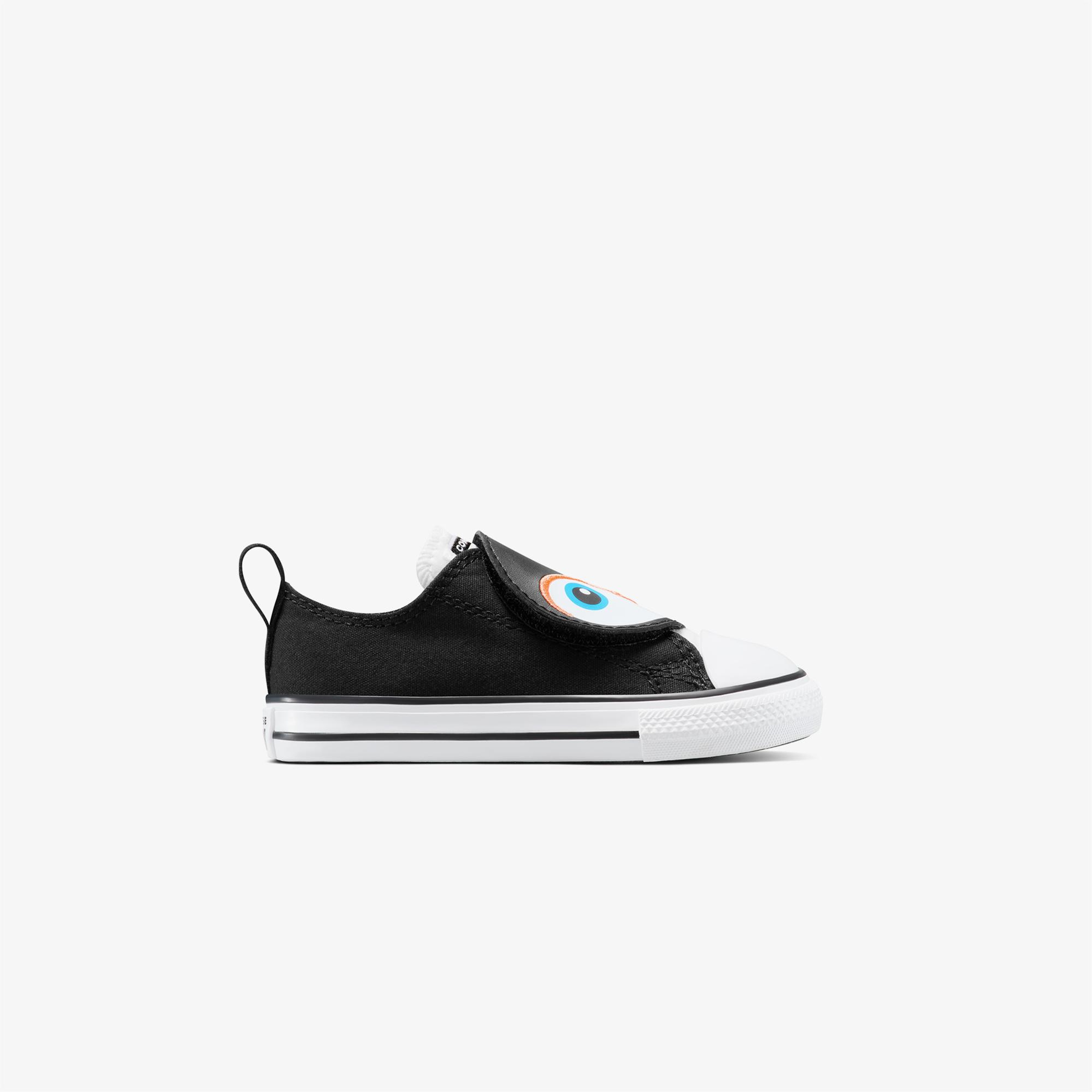 Converse Chuck Taylor All Star One Strap Bebek Siyah Sneaker