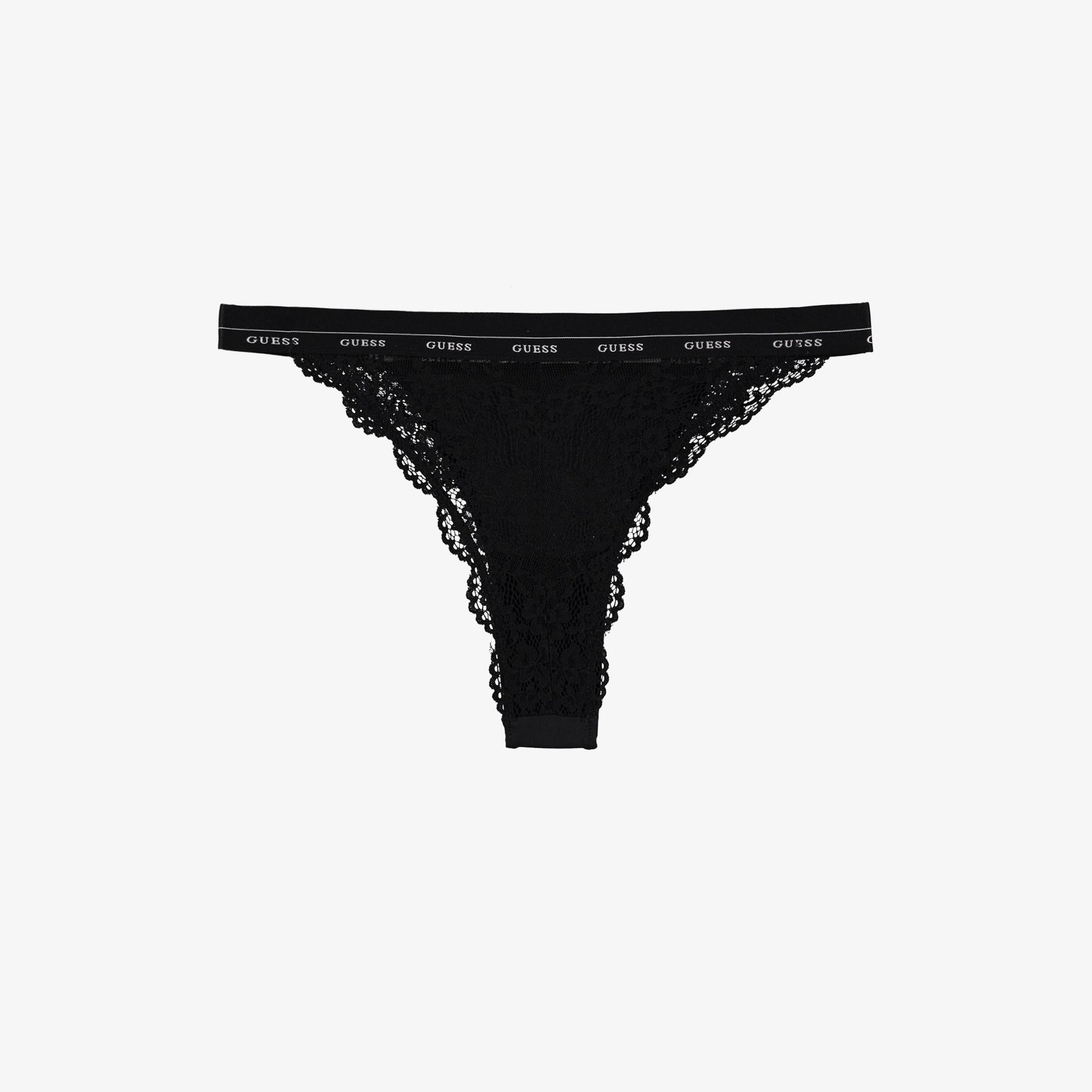 Guess Jane Brazilian Kadın Siyah Külot