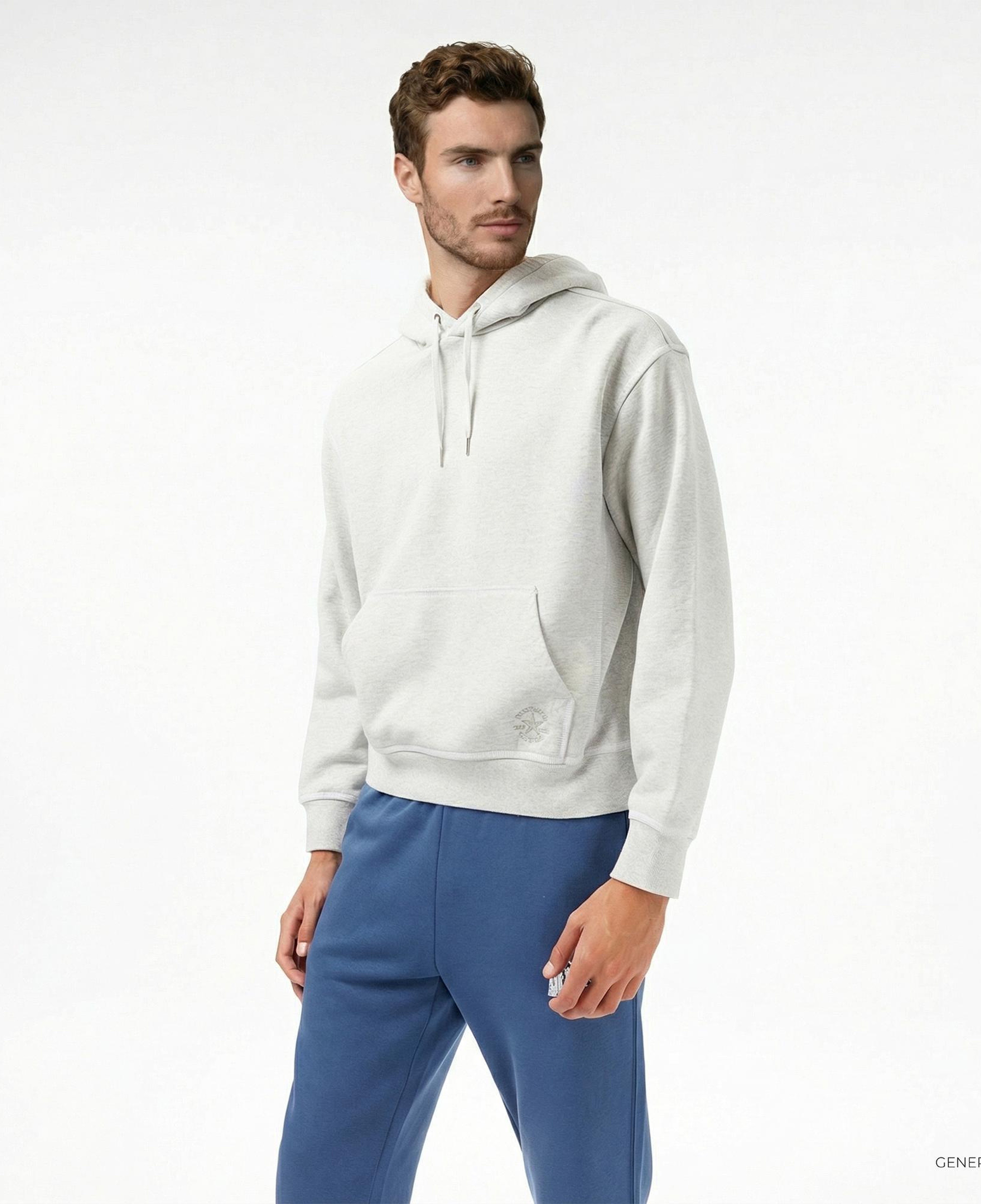 Converse Erkek Gri Sweatshirt