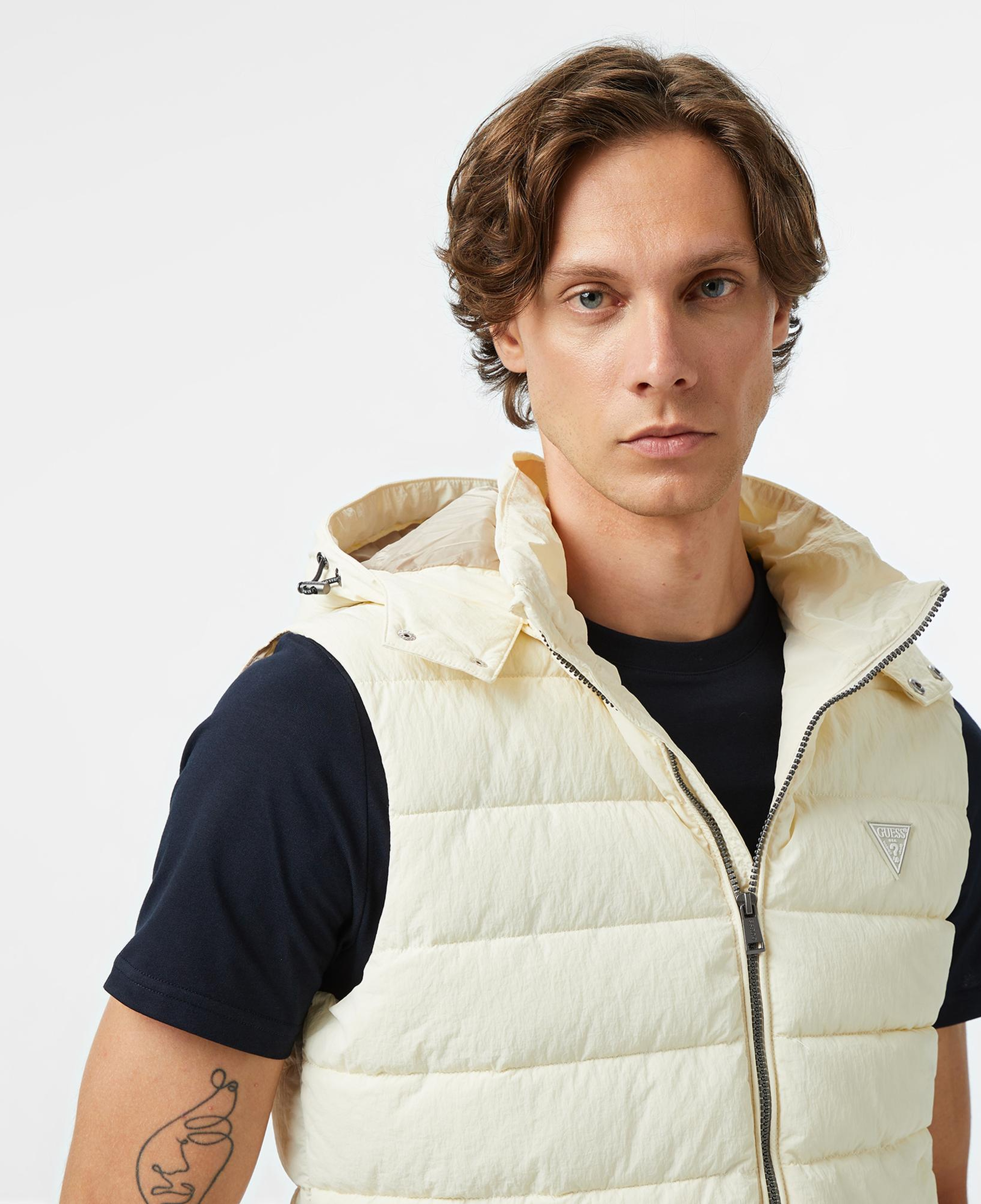 Guess Orion Erkek Krem Rengi Yelek