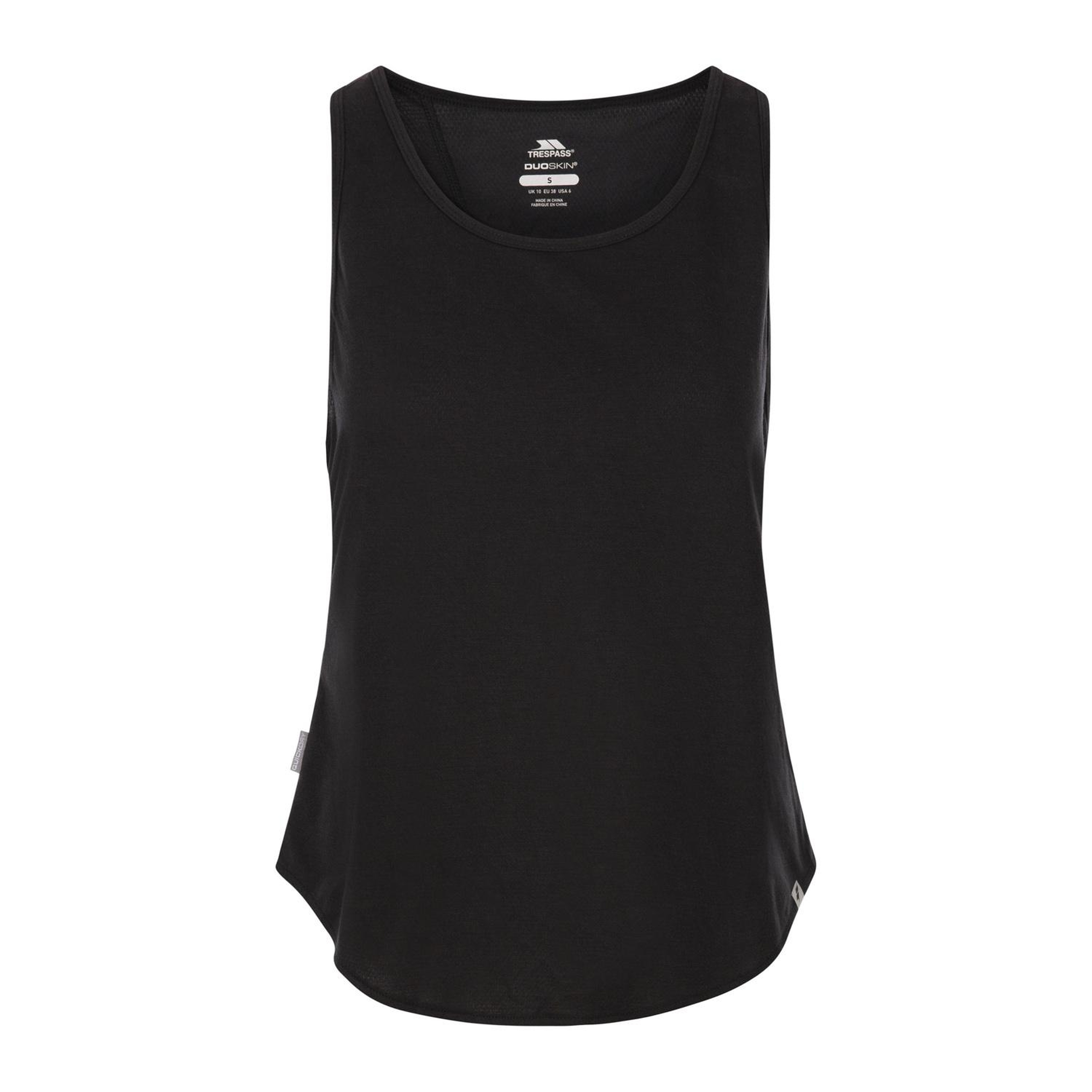 Trespass Mairead - Active Top Kadın Siyah Tank Top
