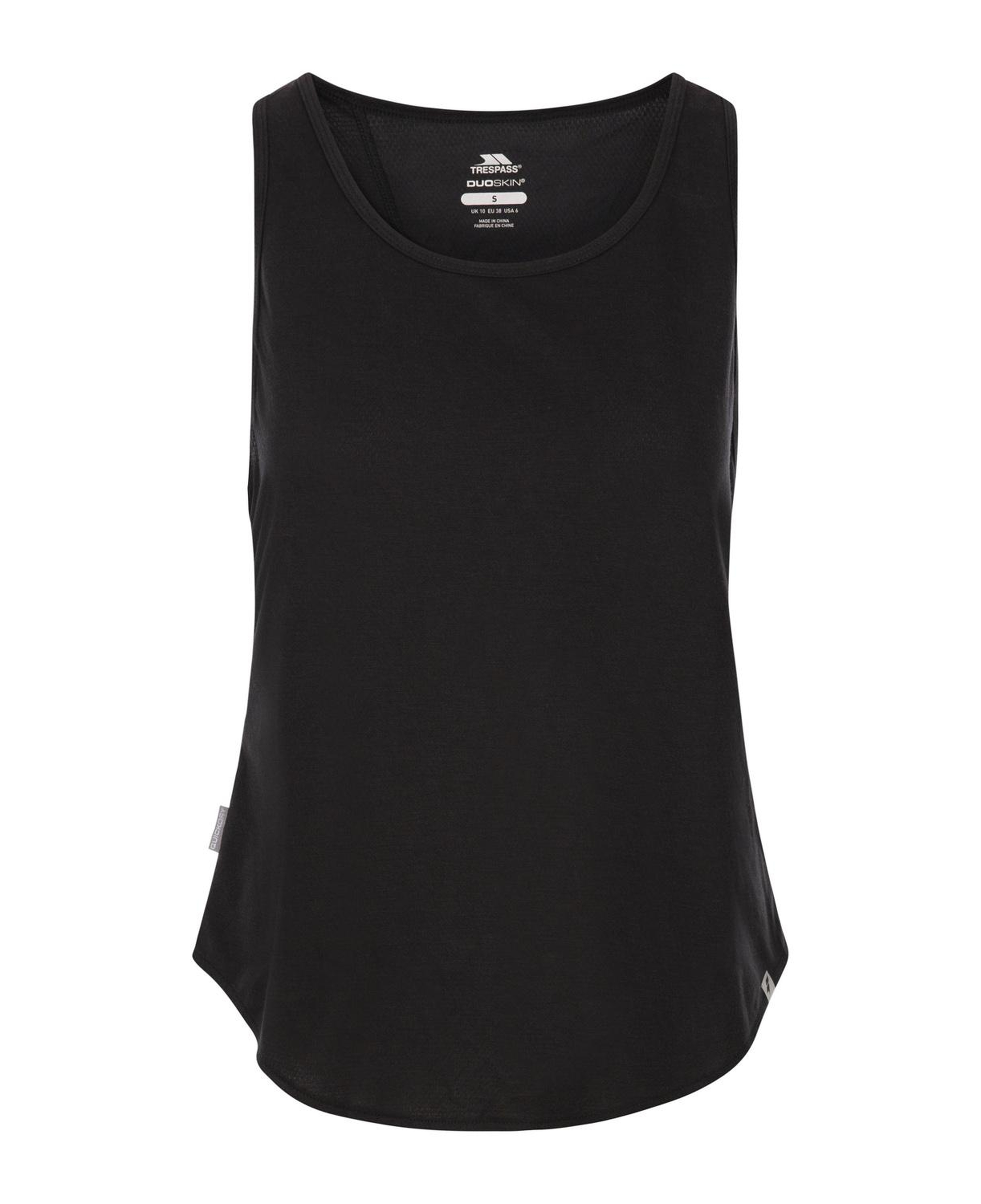 Trespass Mairead - Active Top Kadın Siyah Tank Top