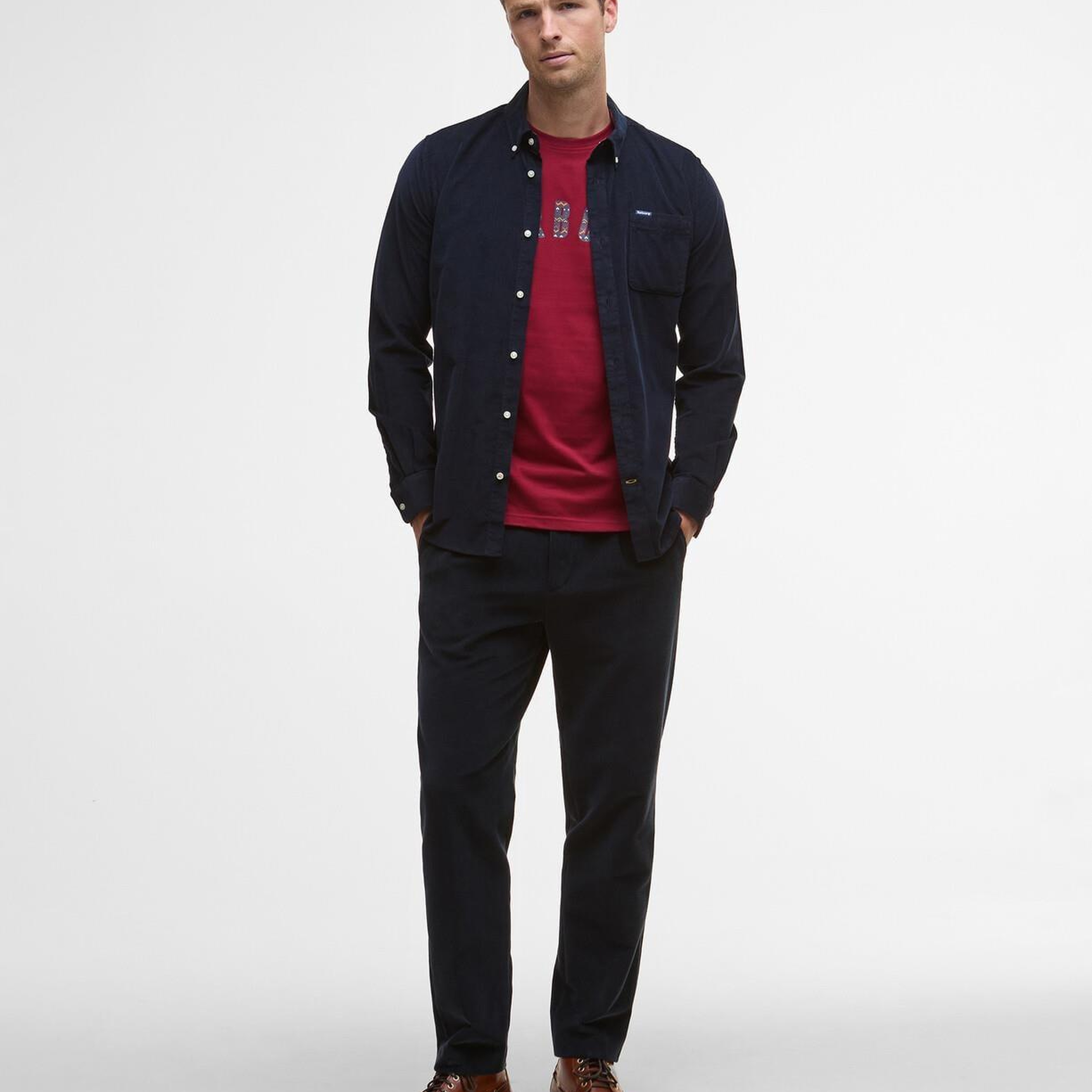 Barbour Ramsey Tailored Cord Gömlek