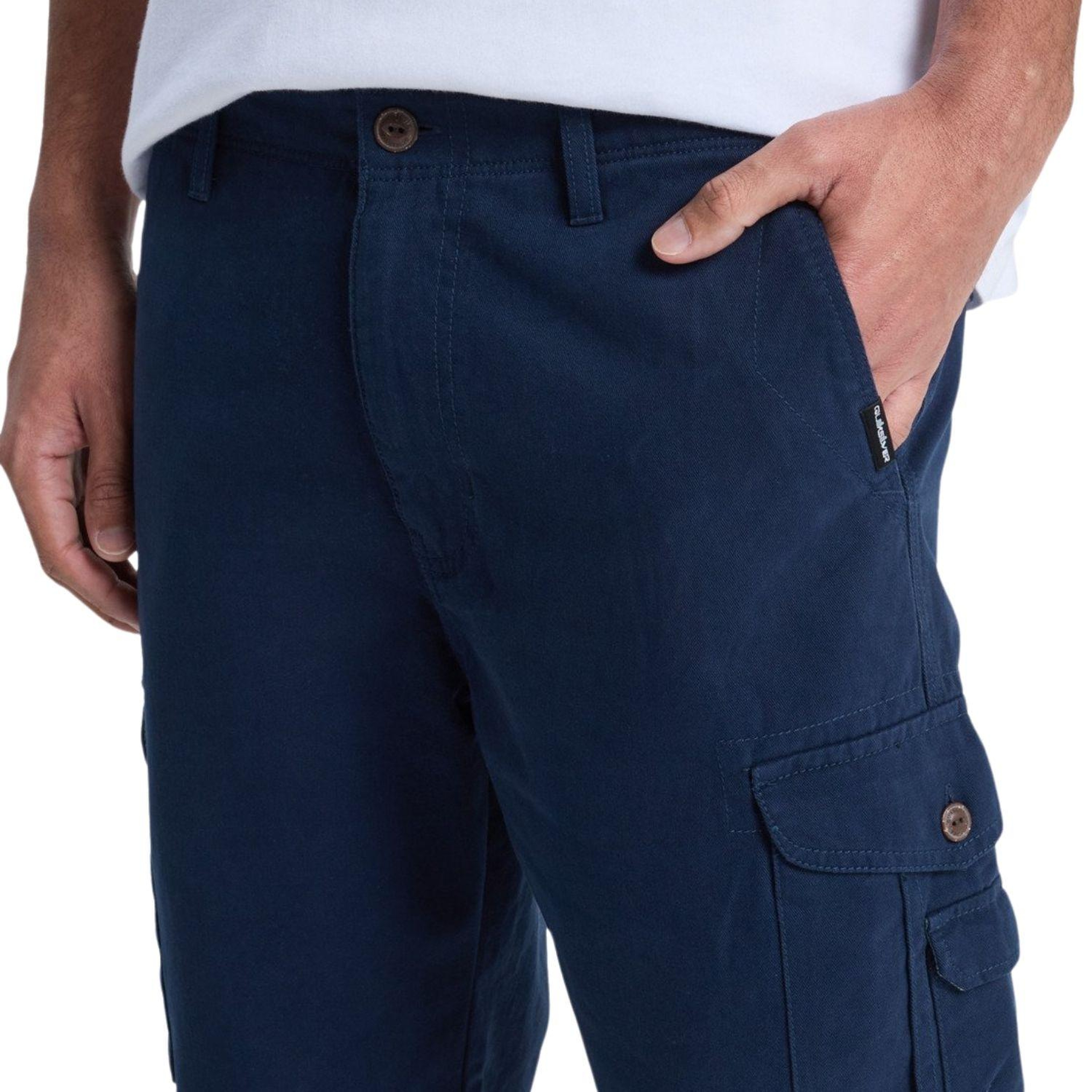 Quiksilver Crucial Battle Cargo Erkek Mavi Walkshort