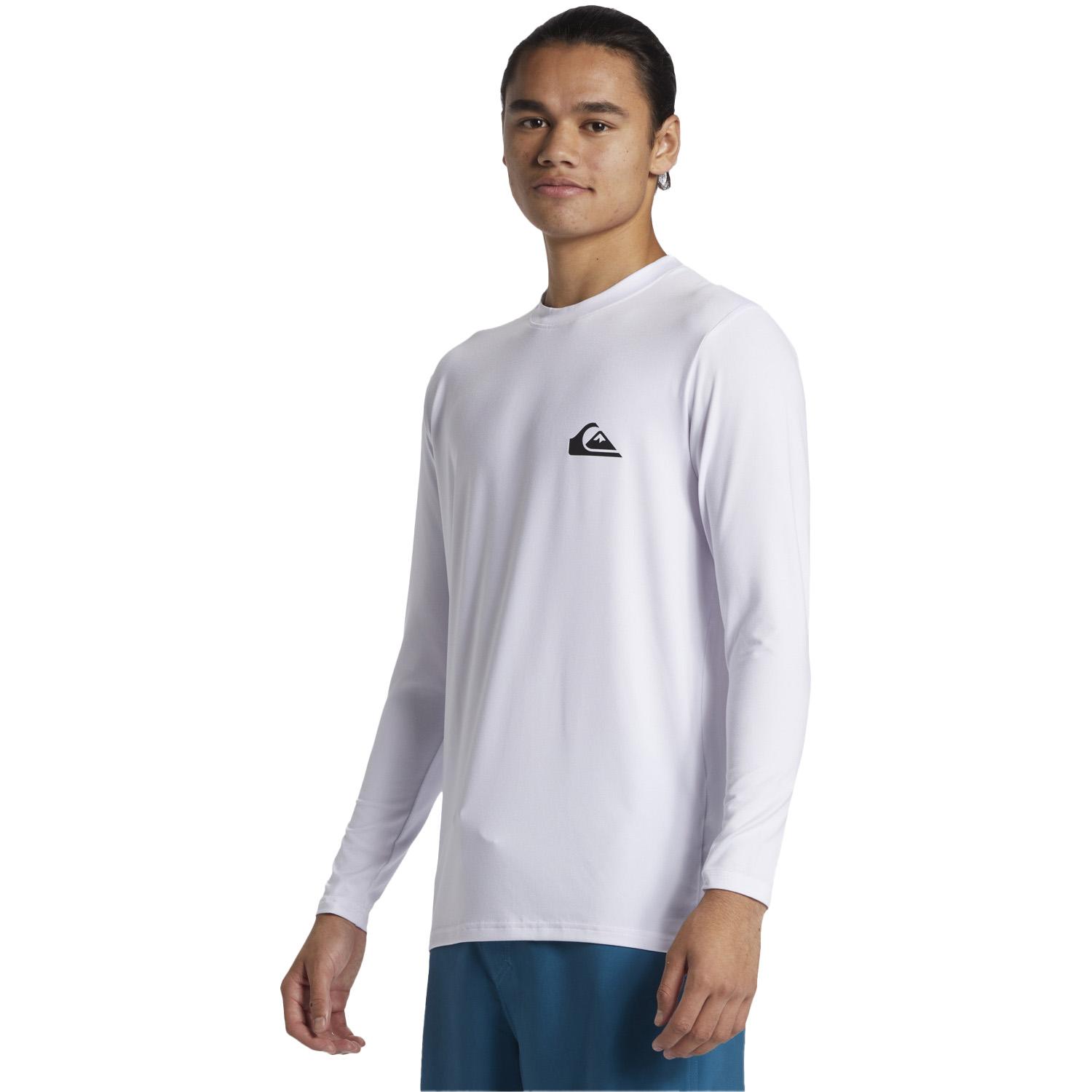 Quiksilver Everyday Surf Ls Erkek Beyaz Likra