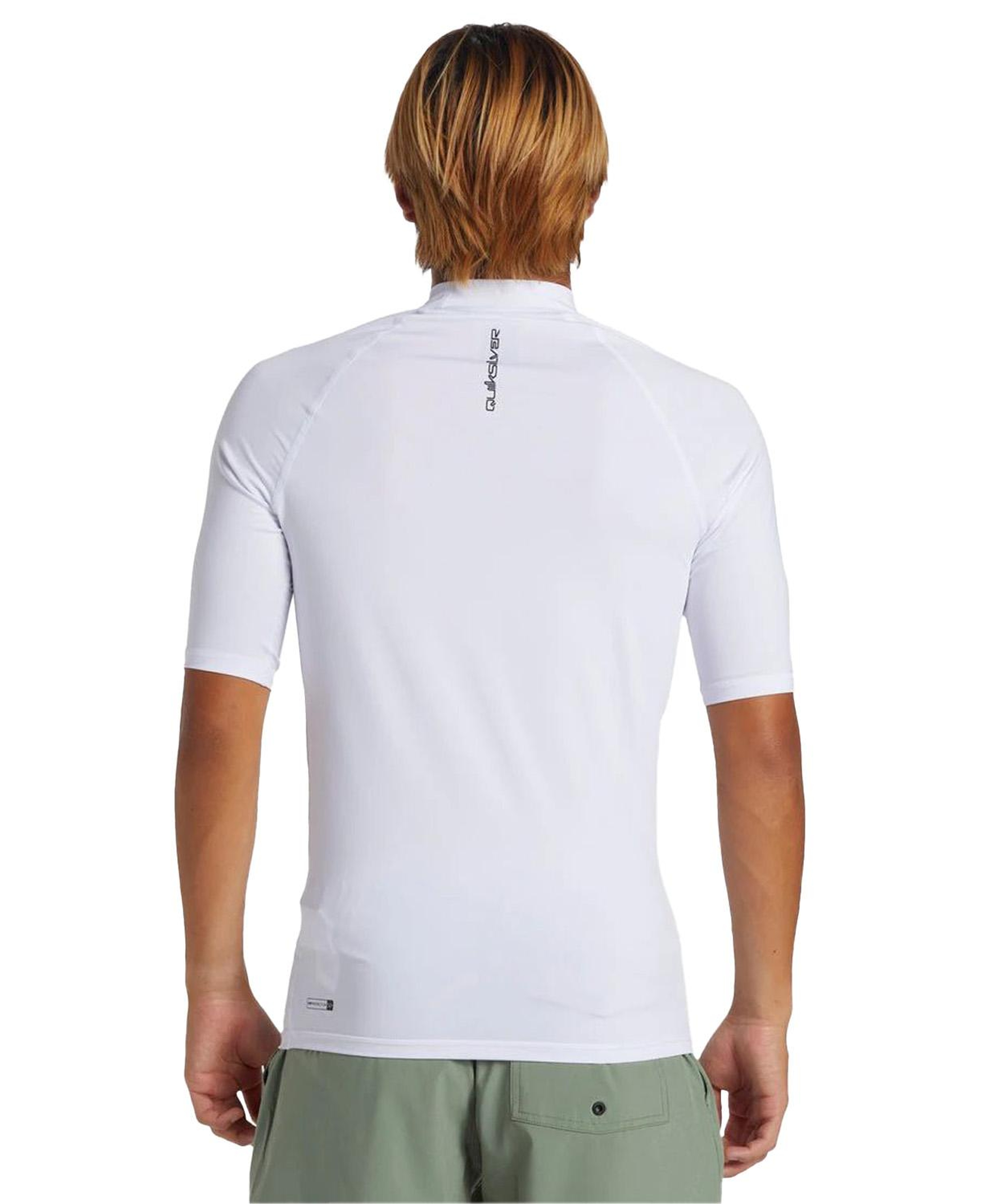 Quiksilver Everyday Upf50 Erkek Beyaz Likra