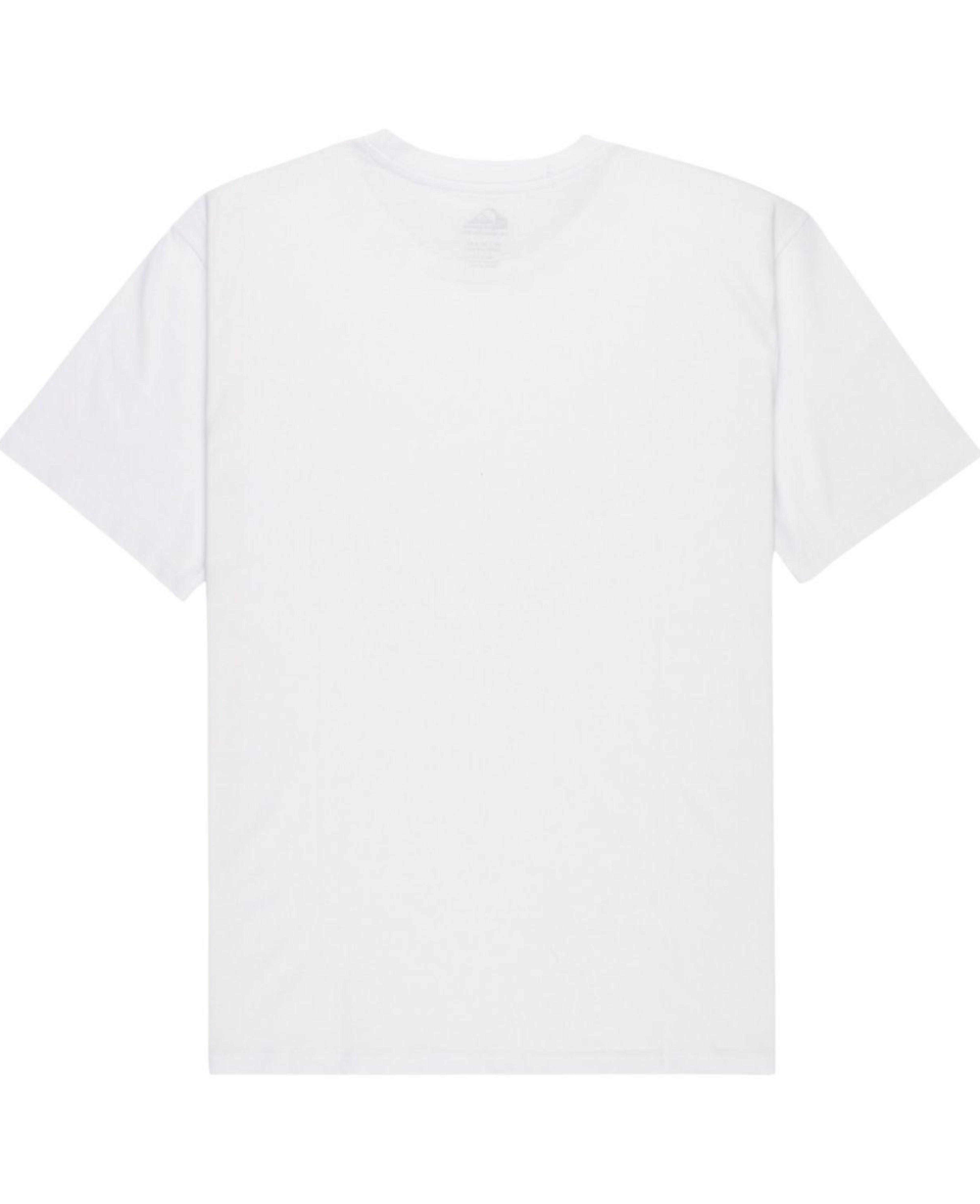 Quiksilver Basic Young Erkek Beyaz Tişört