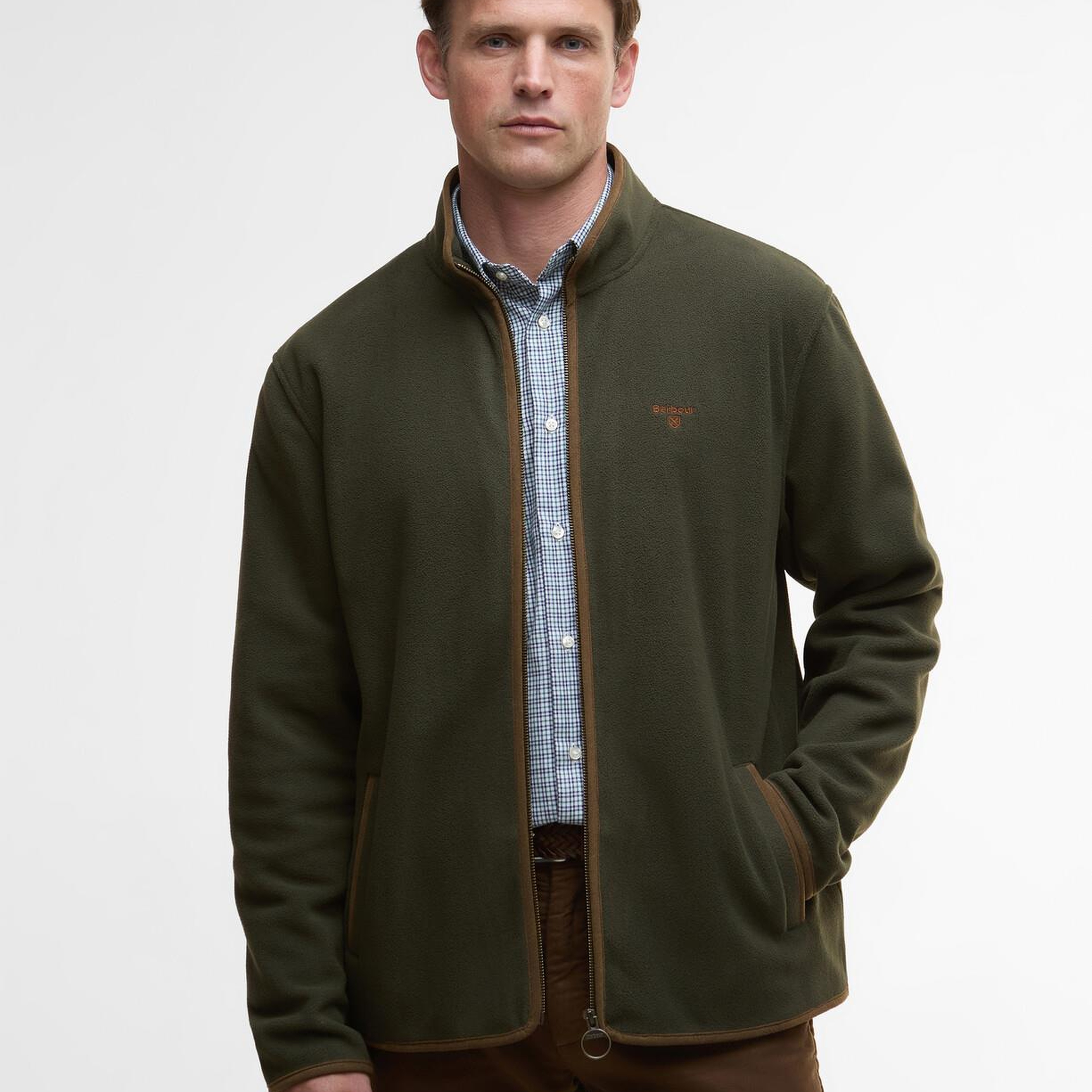 Barbour Harwood Zip Thru Polar