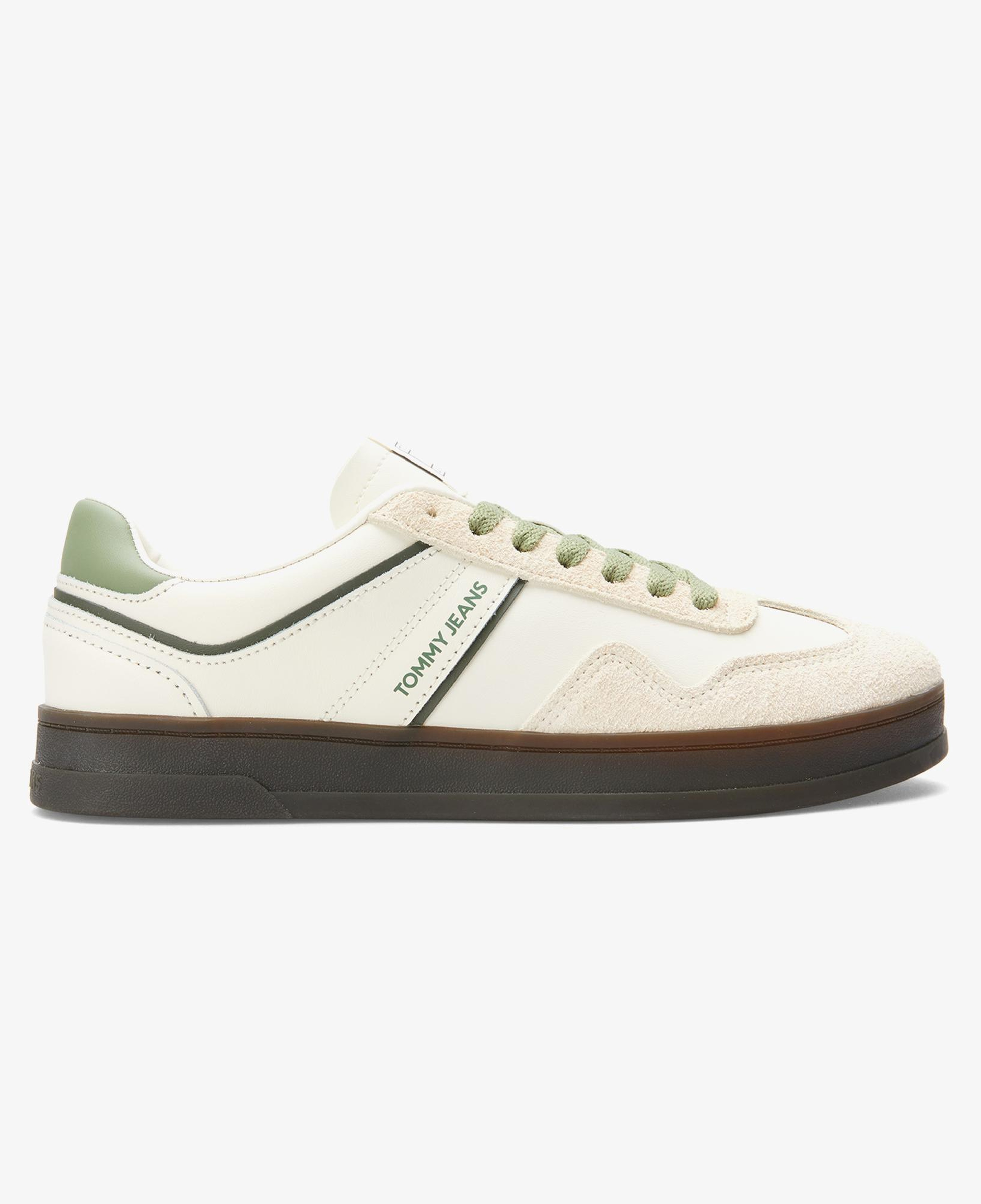 Tommy Hilfiger The Greenwich Leather Erkek Beyaz Sneaker