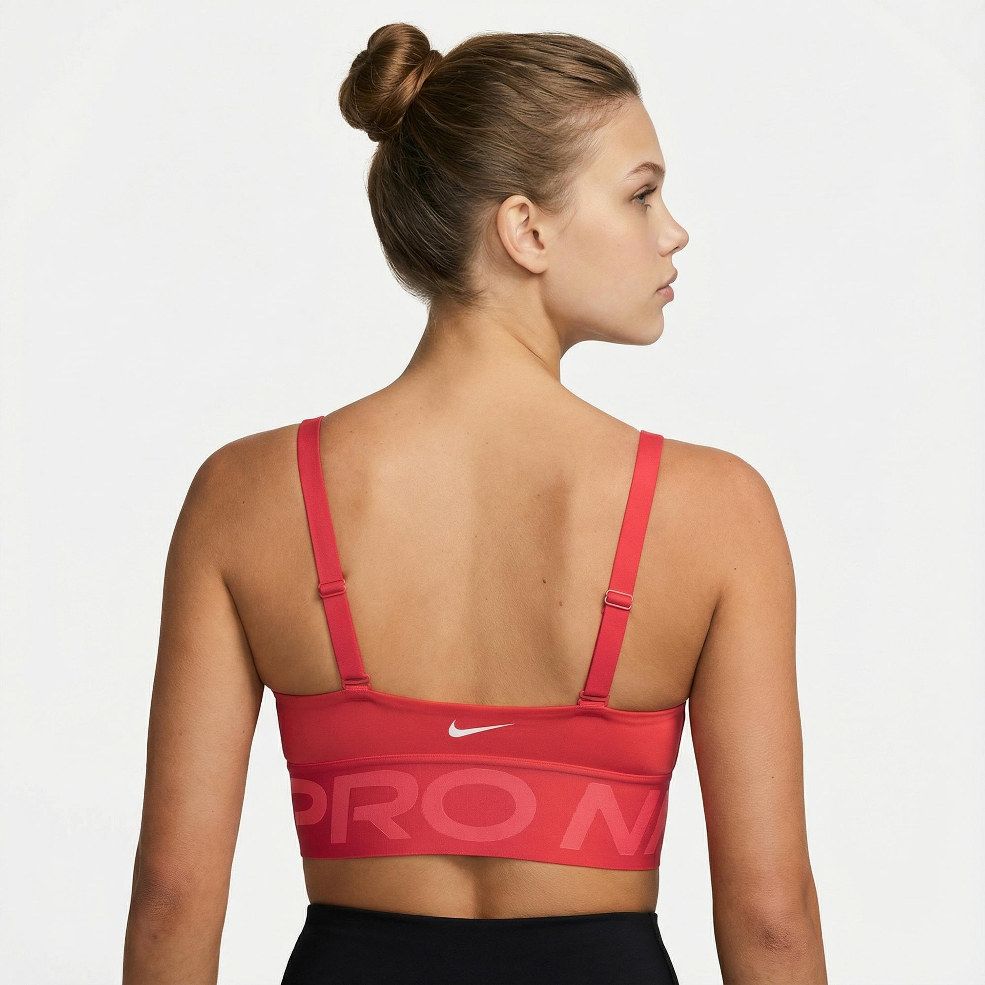 Nike Pro Indy Plunge Kadın Pembe Bra