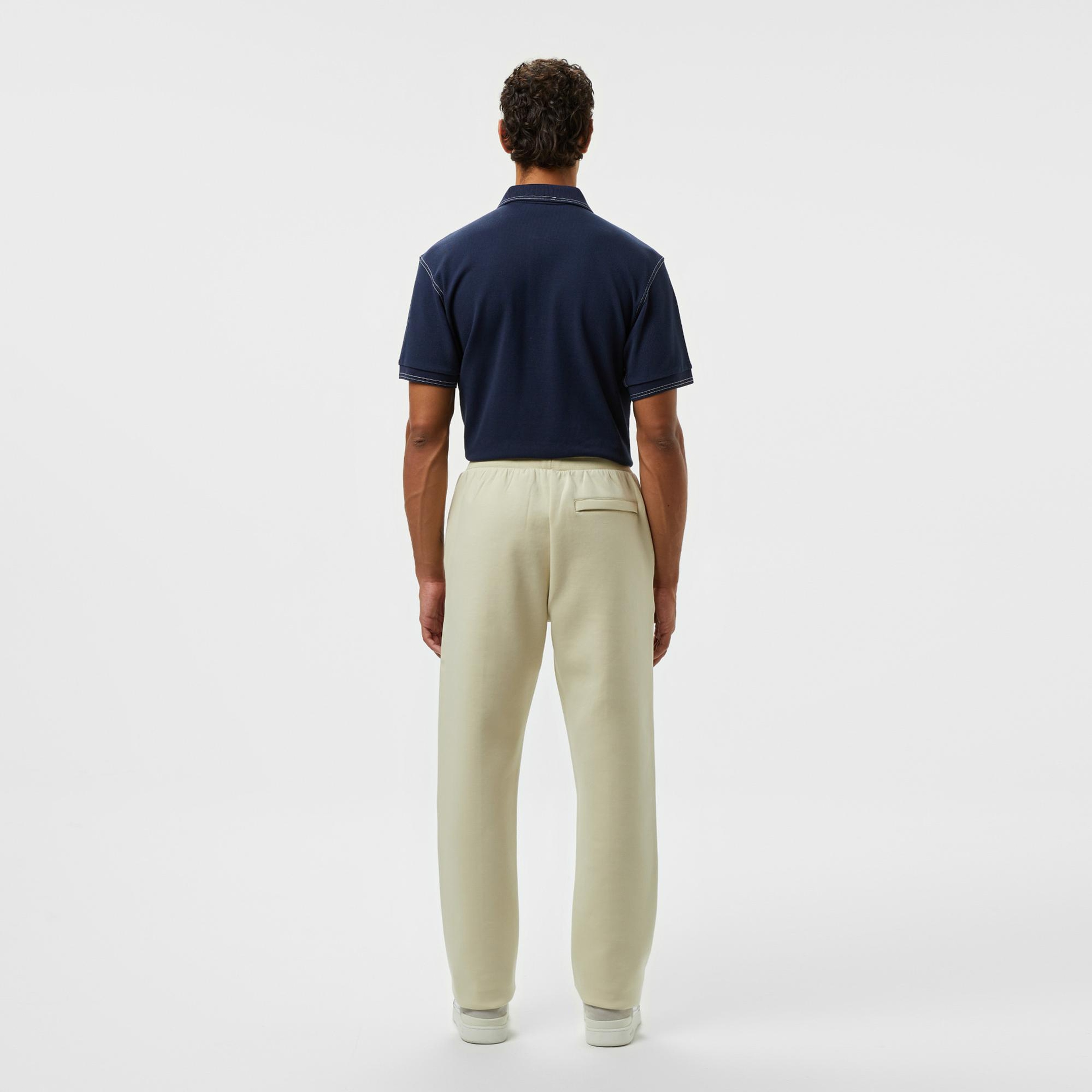 Lacoste Erkek Relaxed Fit Bej Eşofman Altı
