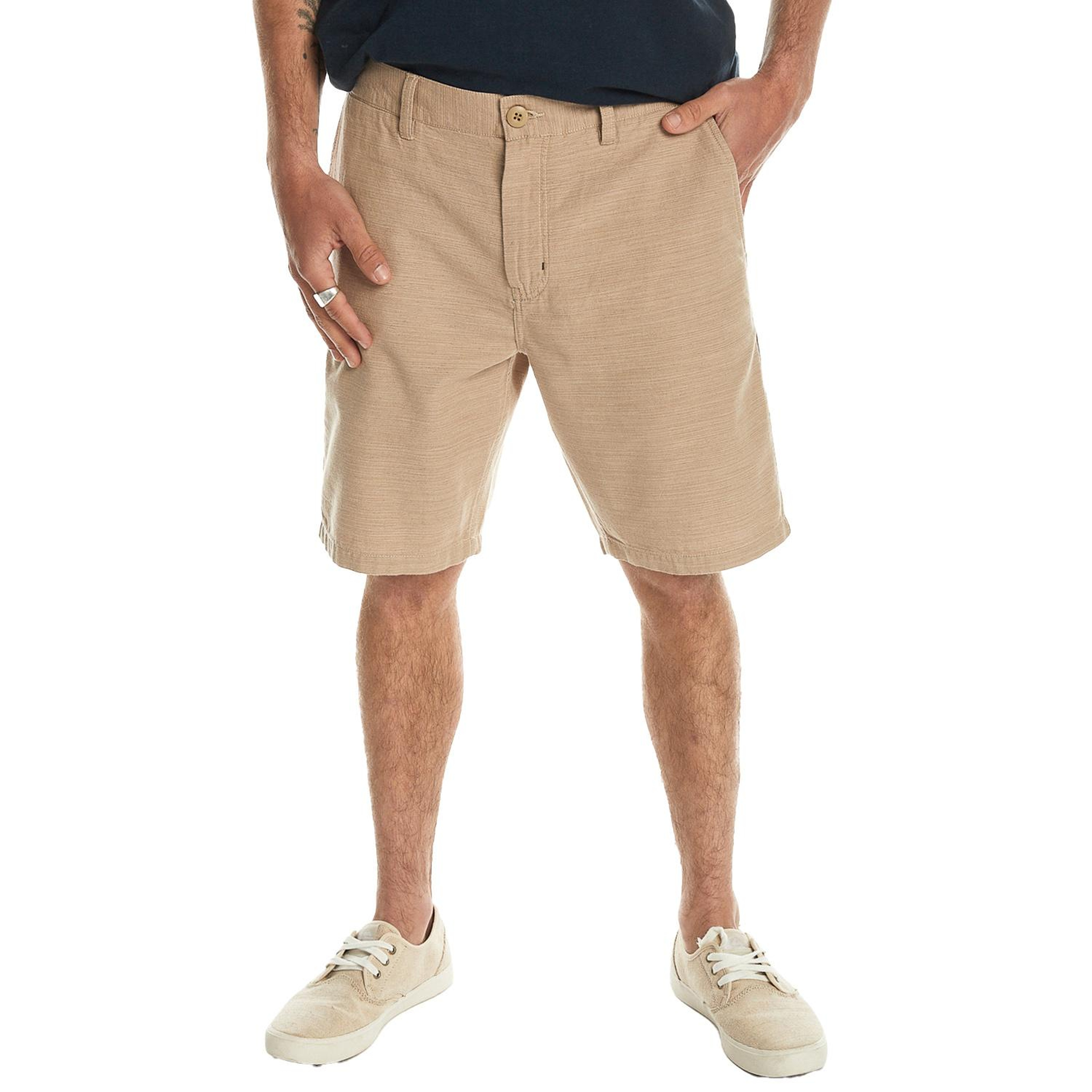 Quiksilver Davis Chino Erkek Bej Walkshort