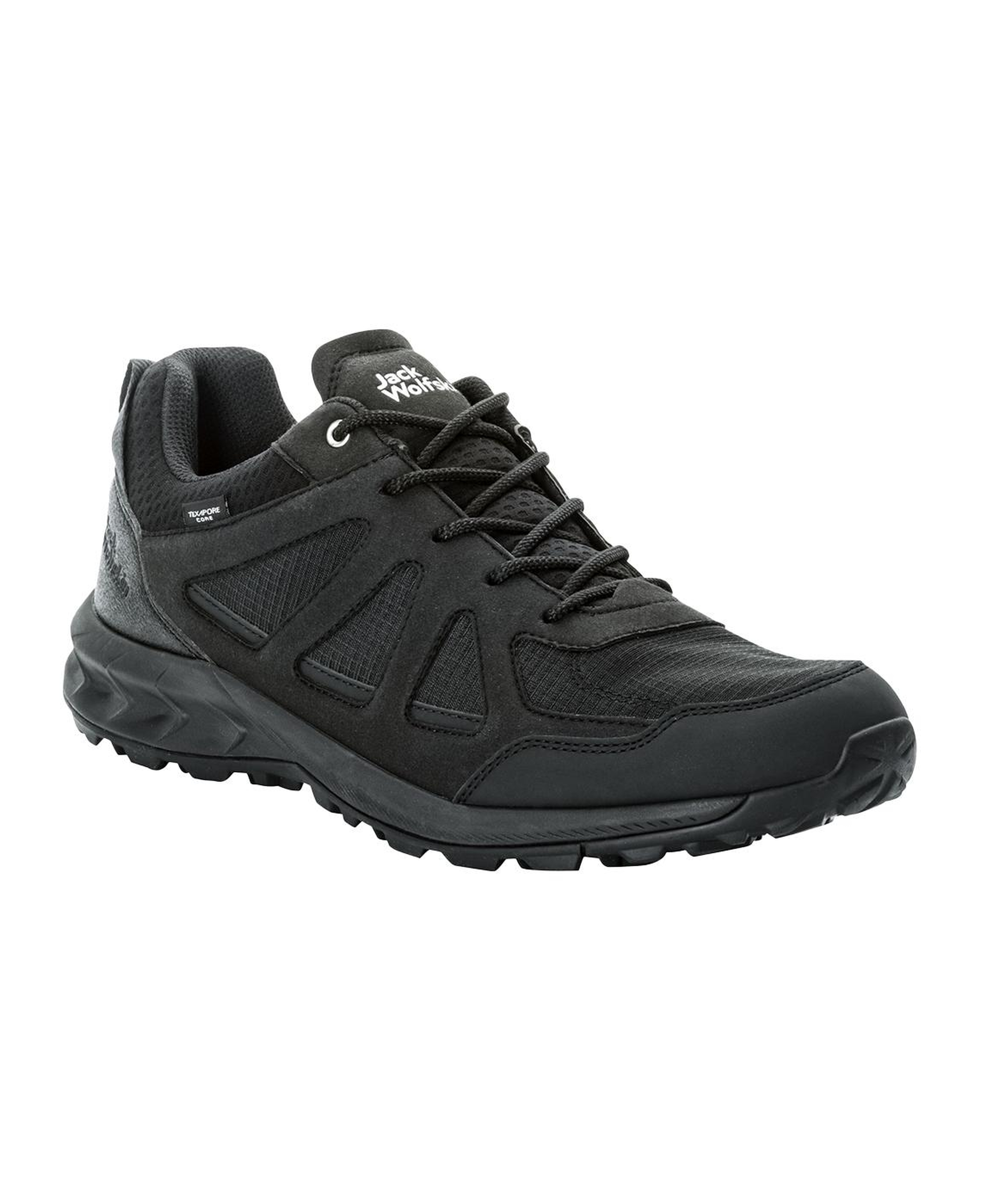 Jack Wolfskin Woodland 2 Texapore Low Erkek Siyah Outdoor Ayakkabı