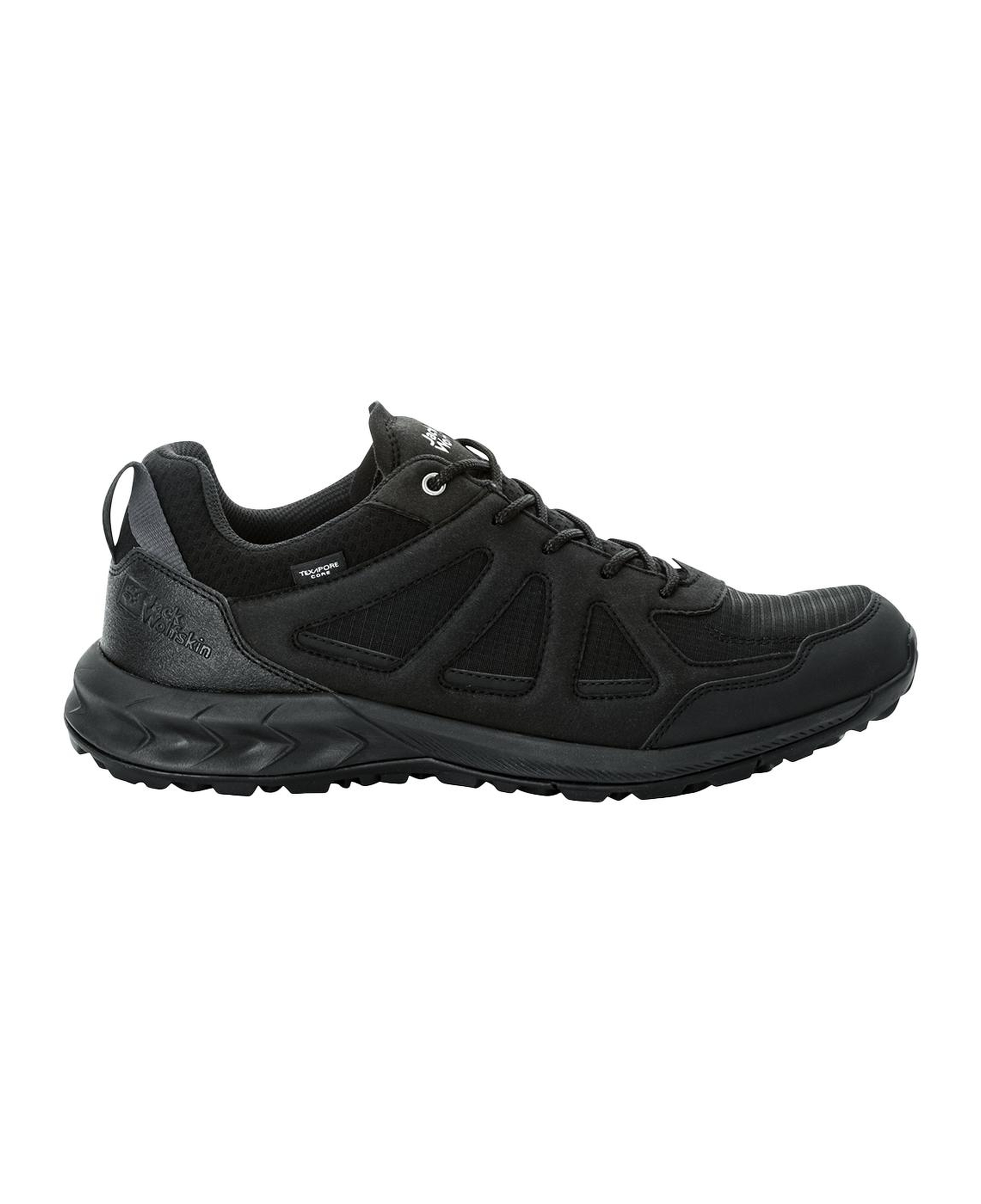 Jack Wolfskin Woodland 2 Texapore Low Erkek Siyah Outdoor Ayakkabı