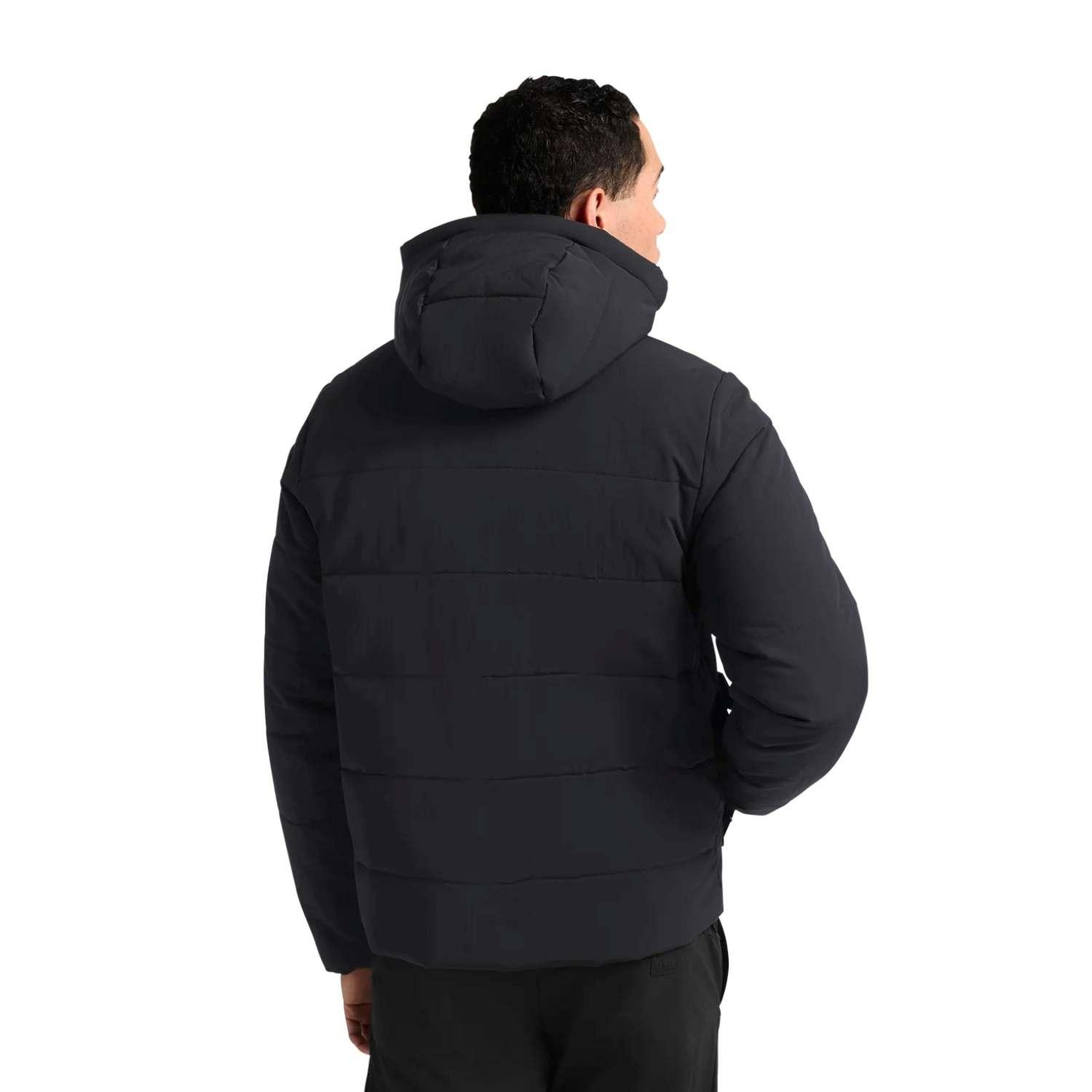 Jack Wolfskin Northern Lite Hooded Erkek Siyah Outdoor Ceketi