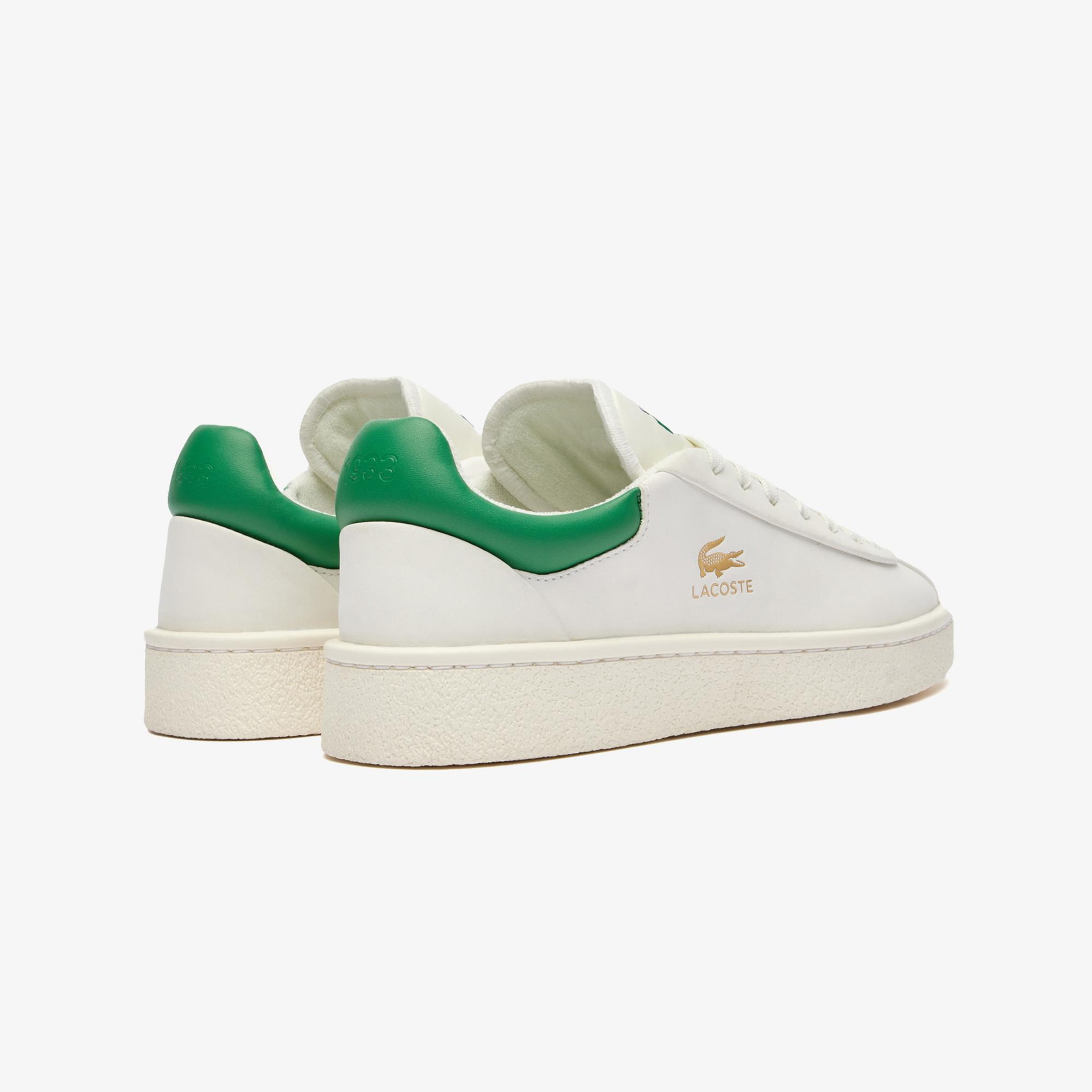Lacoste Baseshot Premium Kadın Beyaz Sneaker