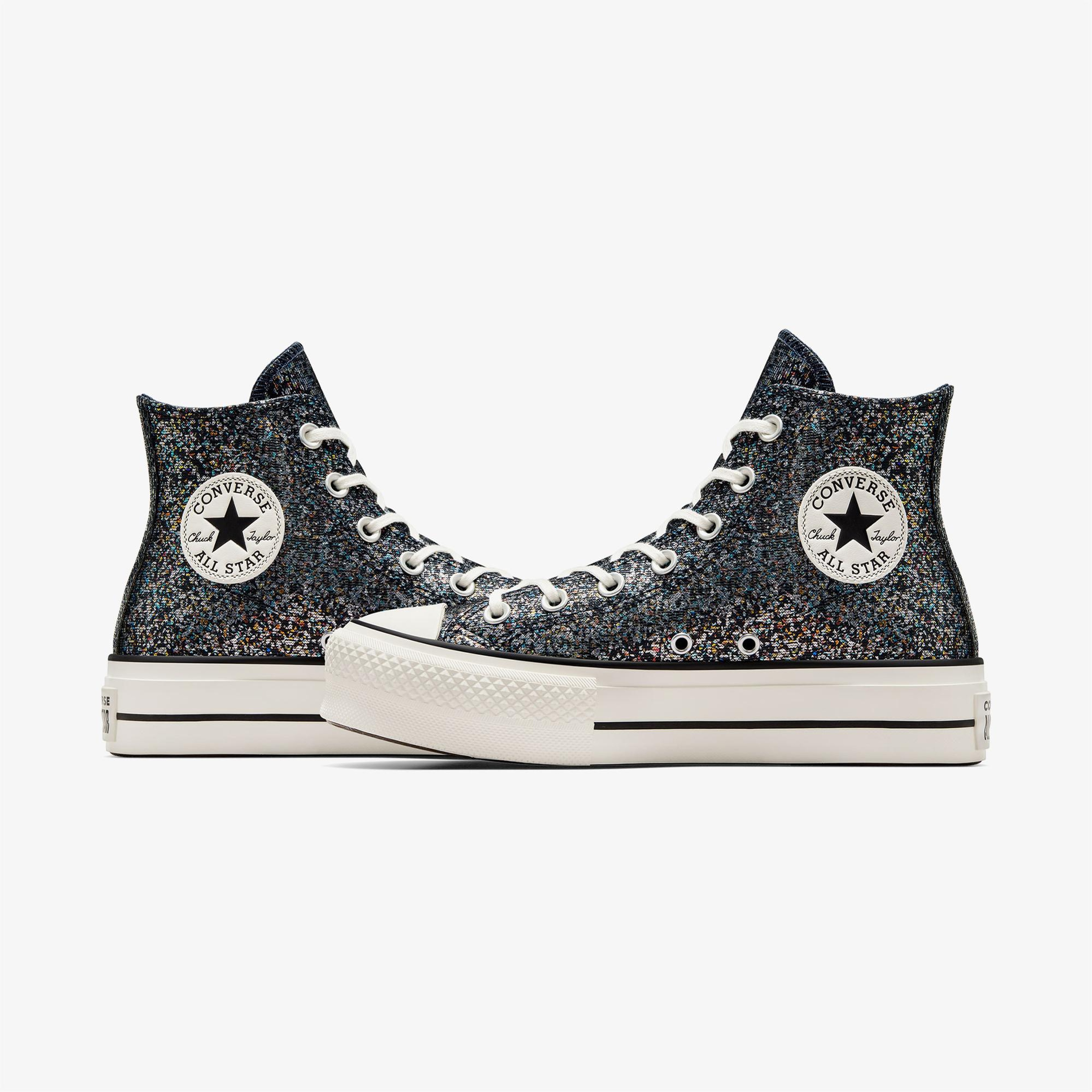 Converse Chuck Taylor All Star Lift Kadın Gri Platform Sneaker