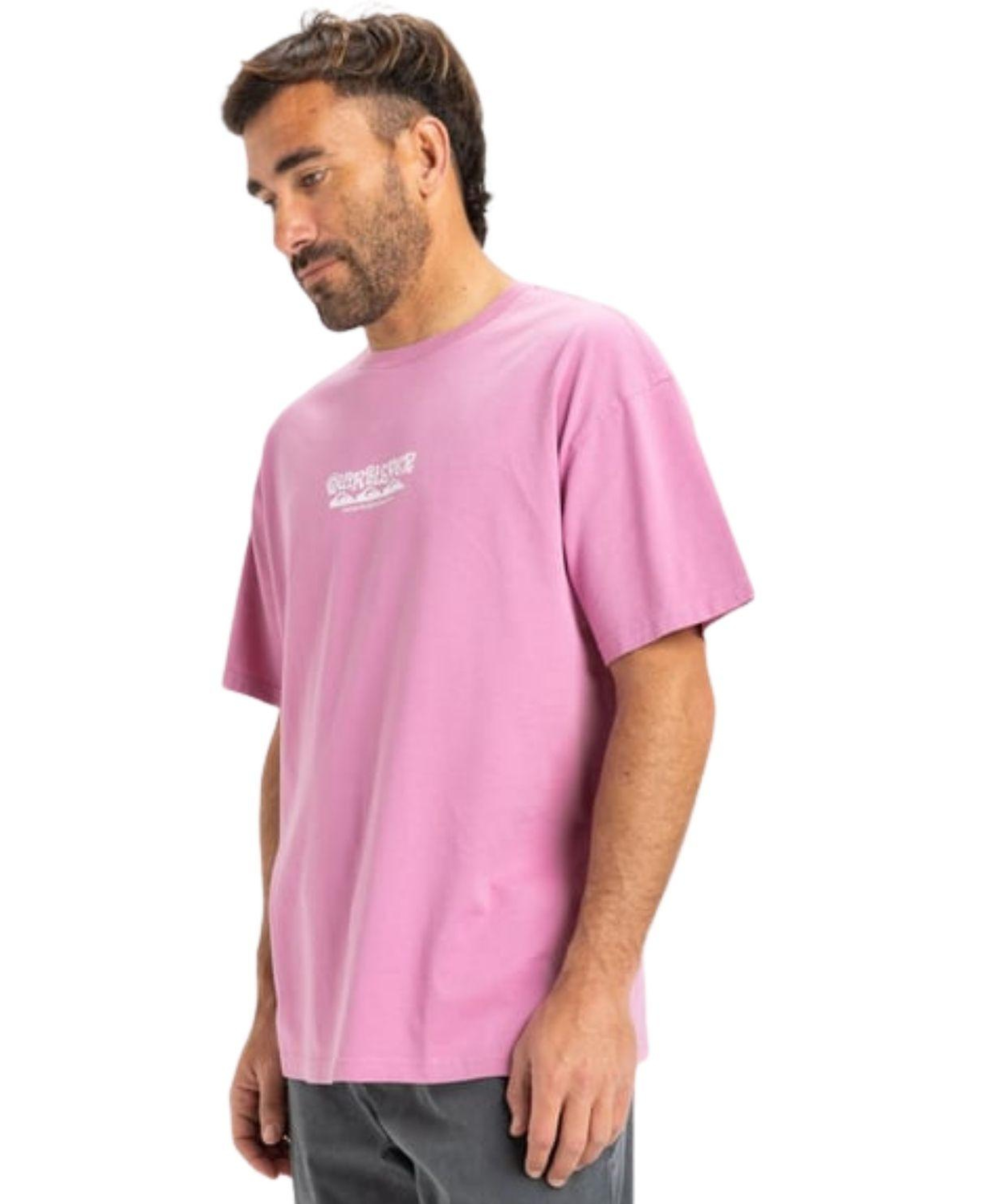 Quiksilver Hw Tree Connection Erkek Mor Tişört