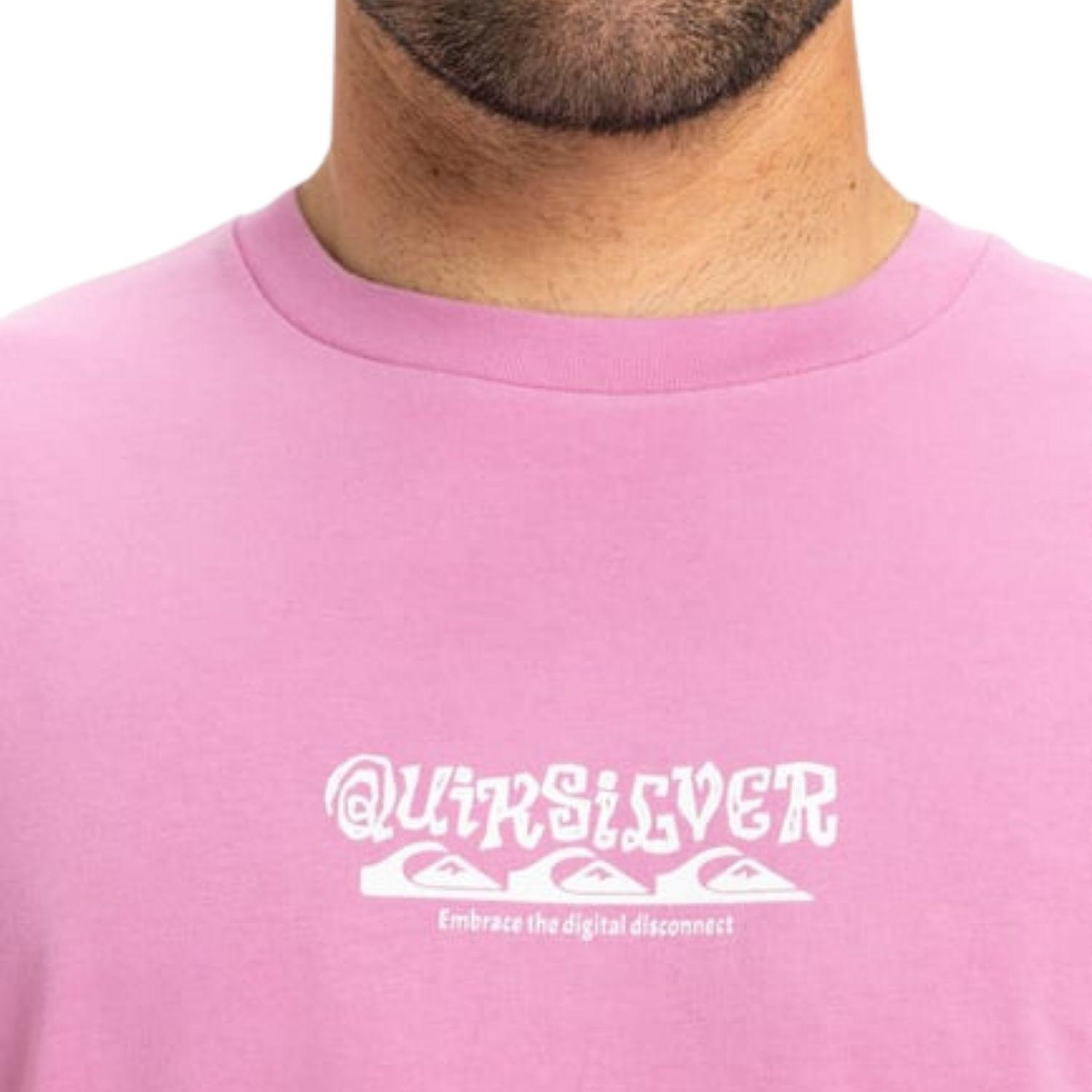 Quiksilver Hw Tree Connection Erkek Mor Tişört