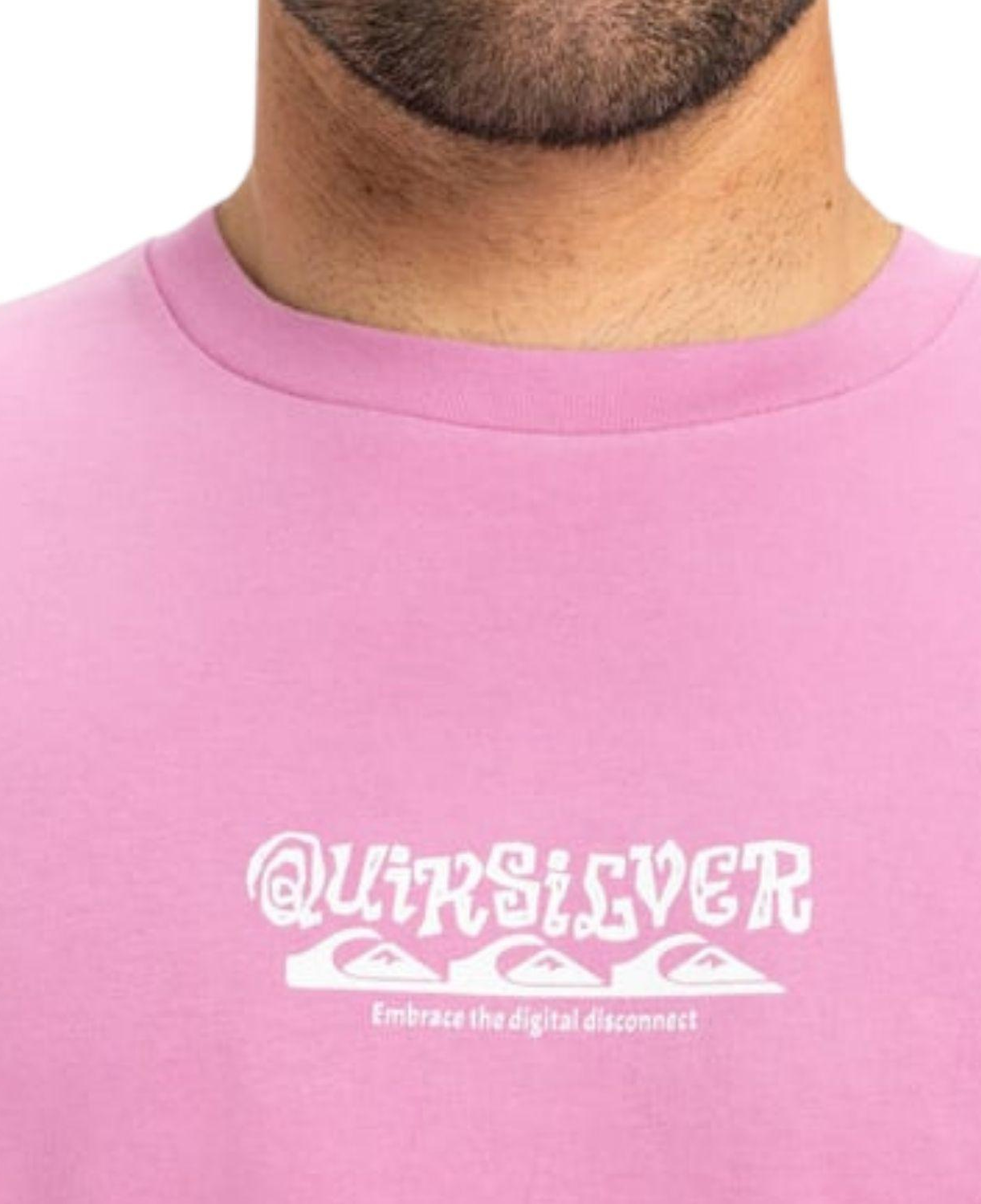 Quiksilver Hw Tree Connection Erkek Mor Tişört