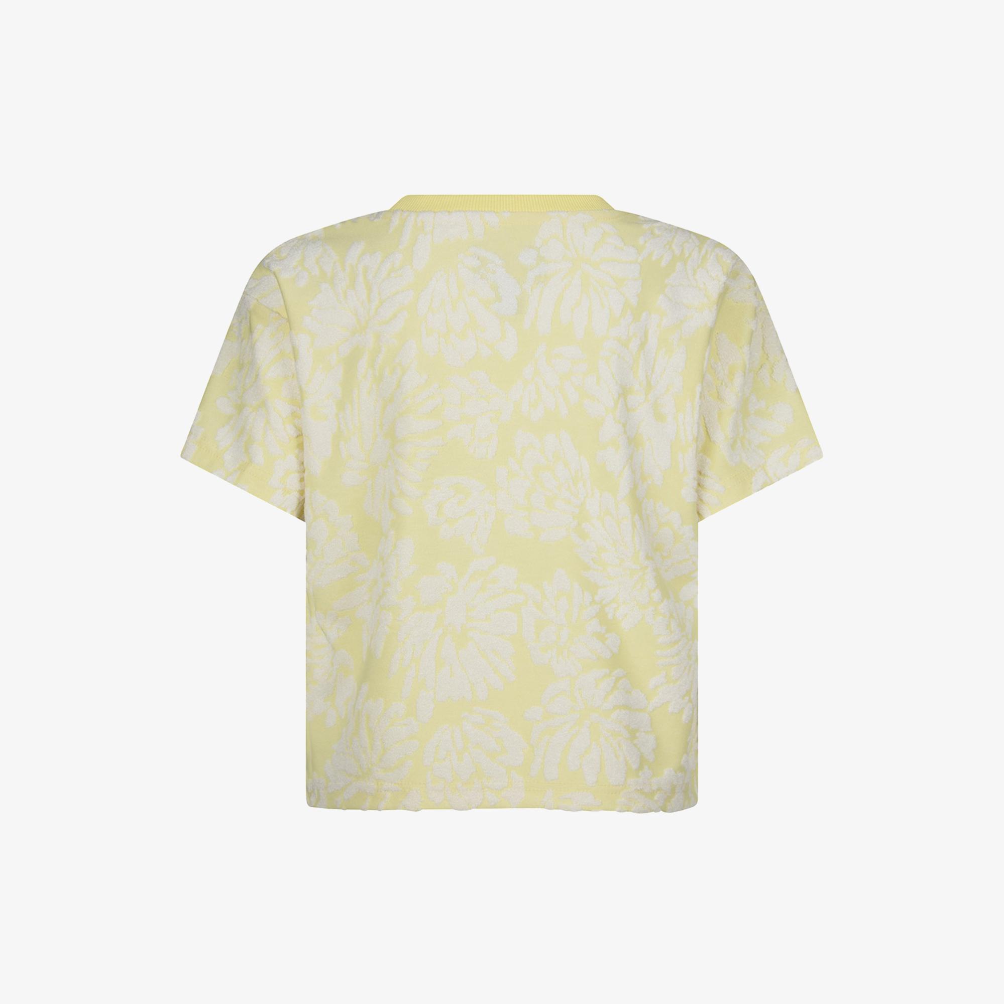 Converse Jacquard Dolman Çocuk Sarı T-Shirt