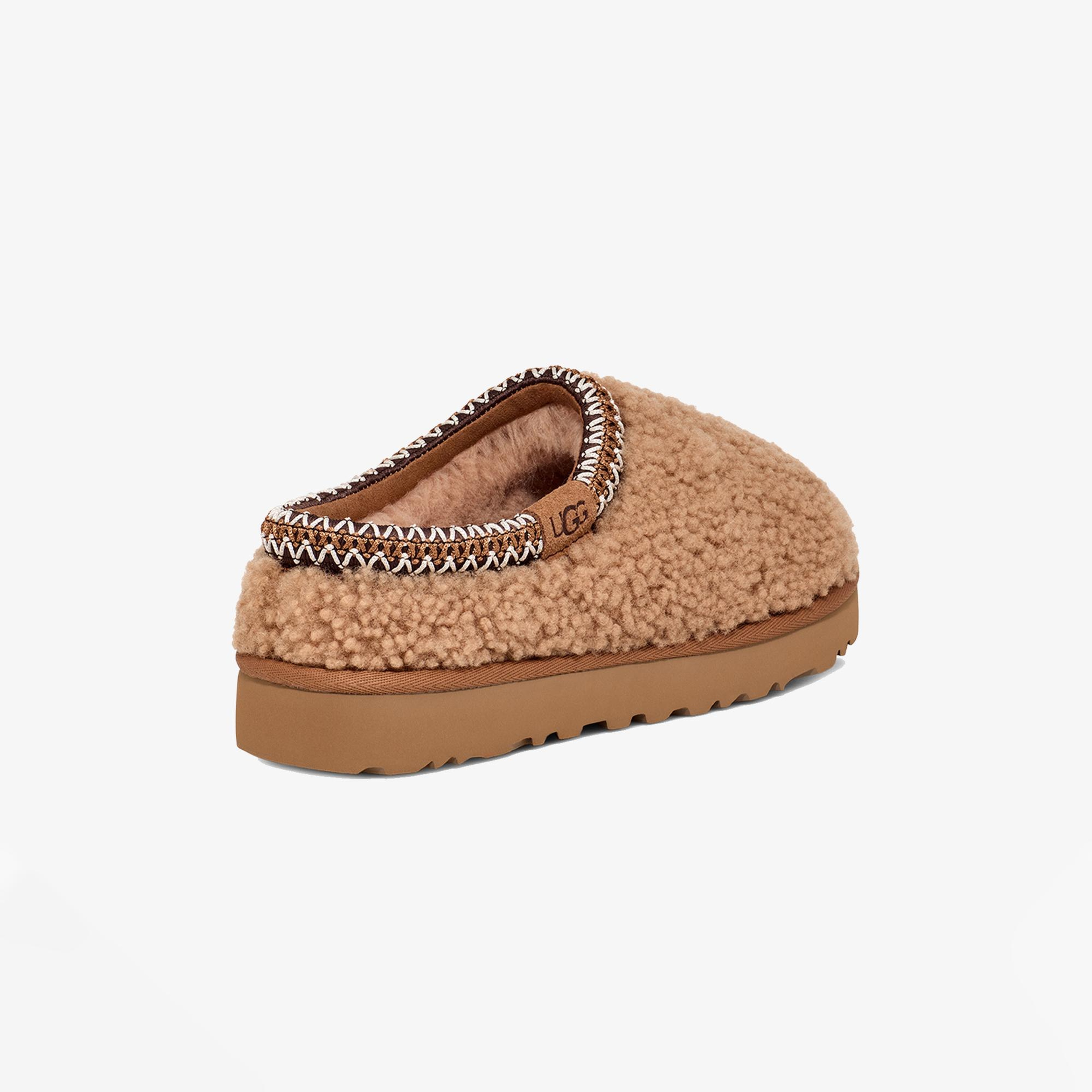 UGG Tasman Maxi Curly Kadın Taba Terlik