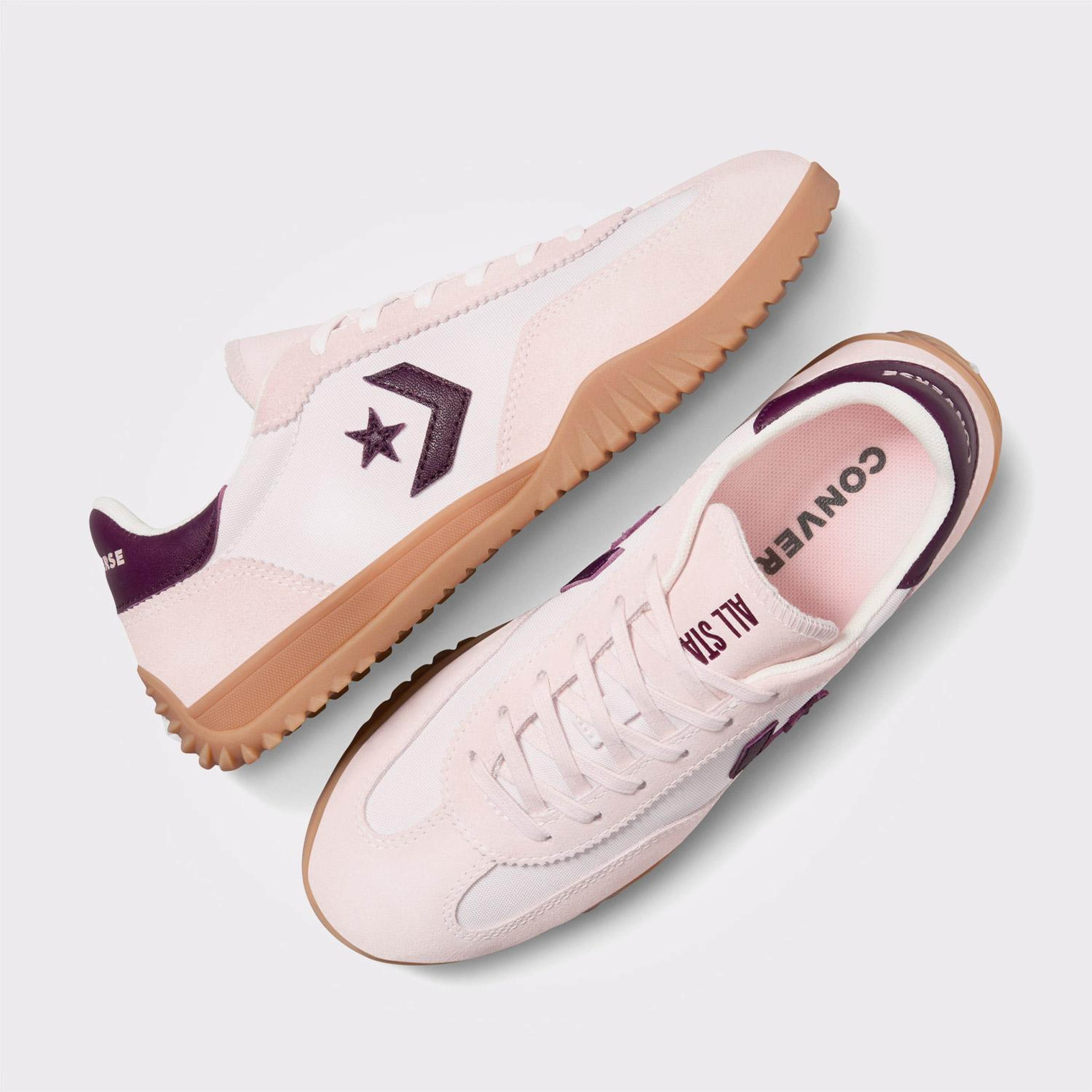Converse Run Star Trainer Unisex Pembe Süet Sneaker