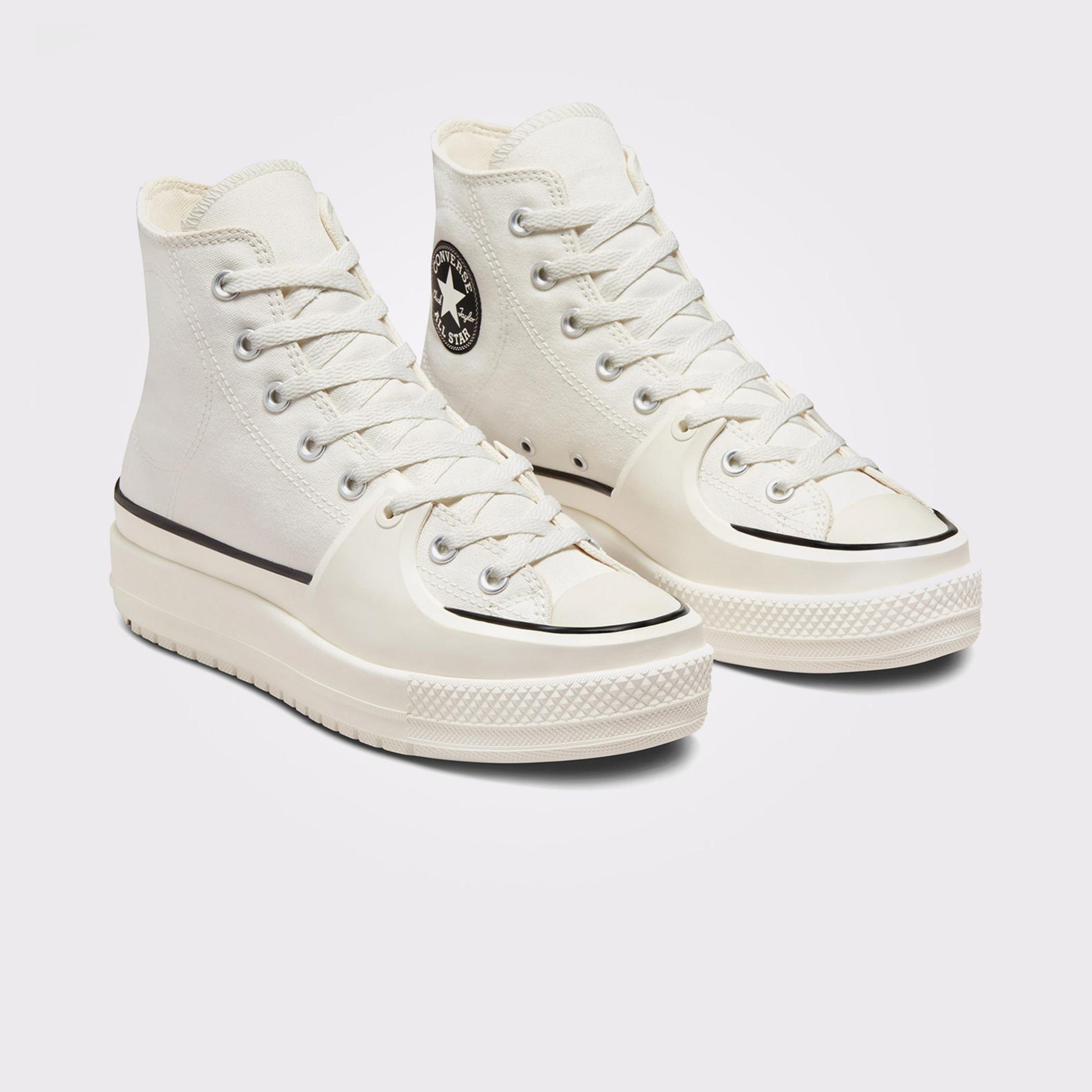 Converse Chuck Taylor All Star Construct Unisex Krem Sneaker