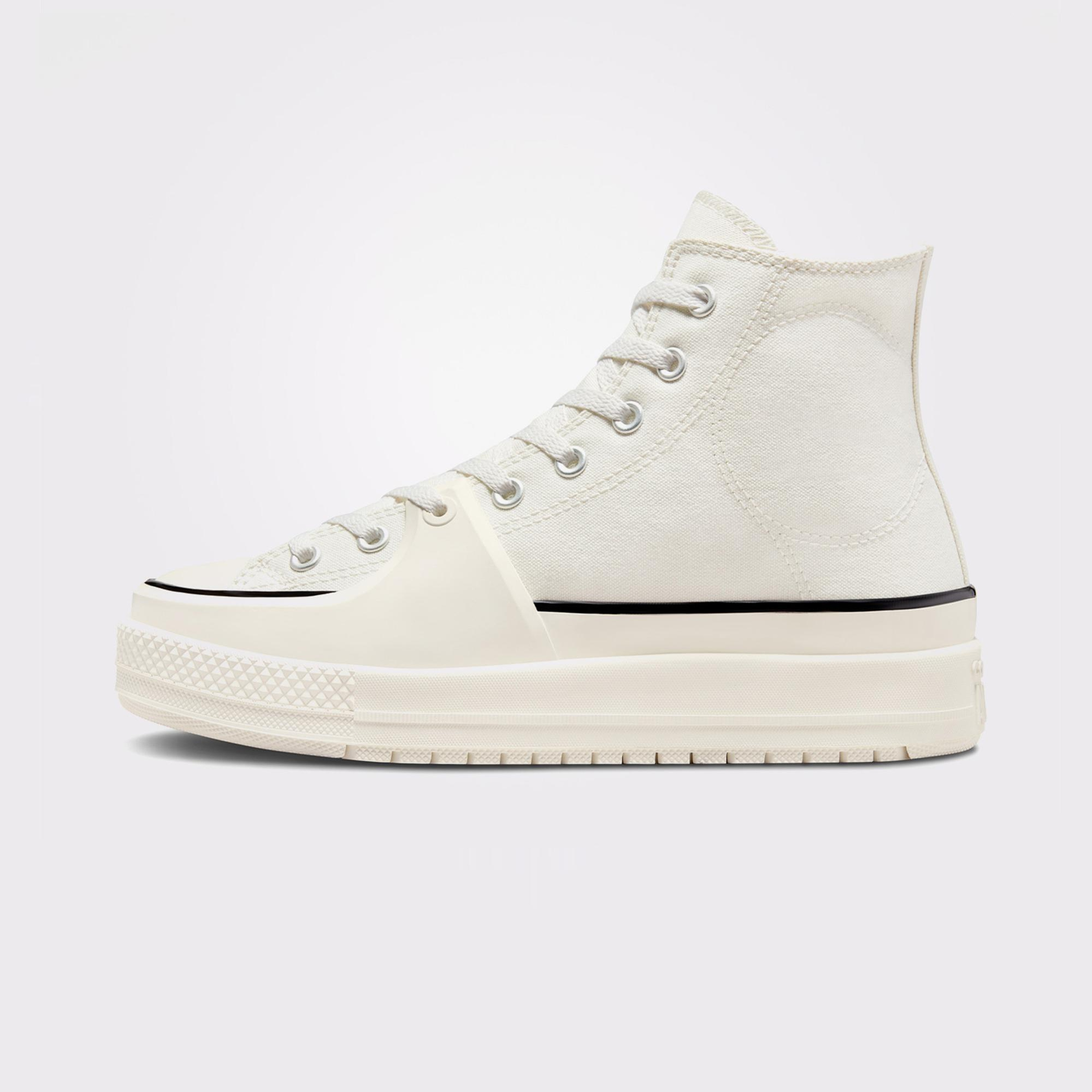 Converse Chuck Taylor All Star Construct Unisex Krem Sneaker