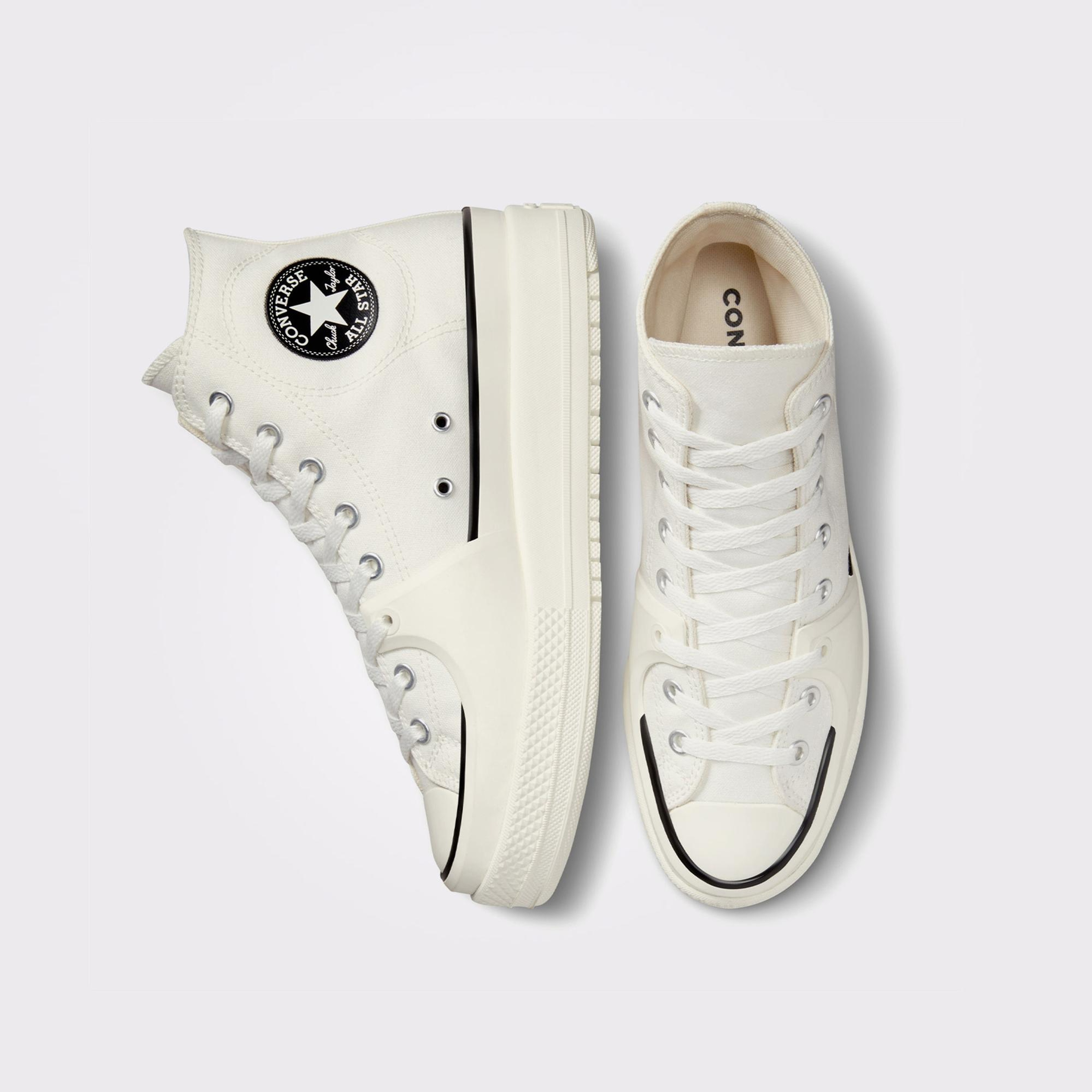 Converse Chuck Taylor All Star Construct Unisex Krem Sneaker