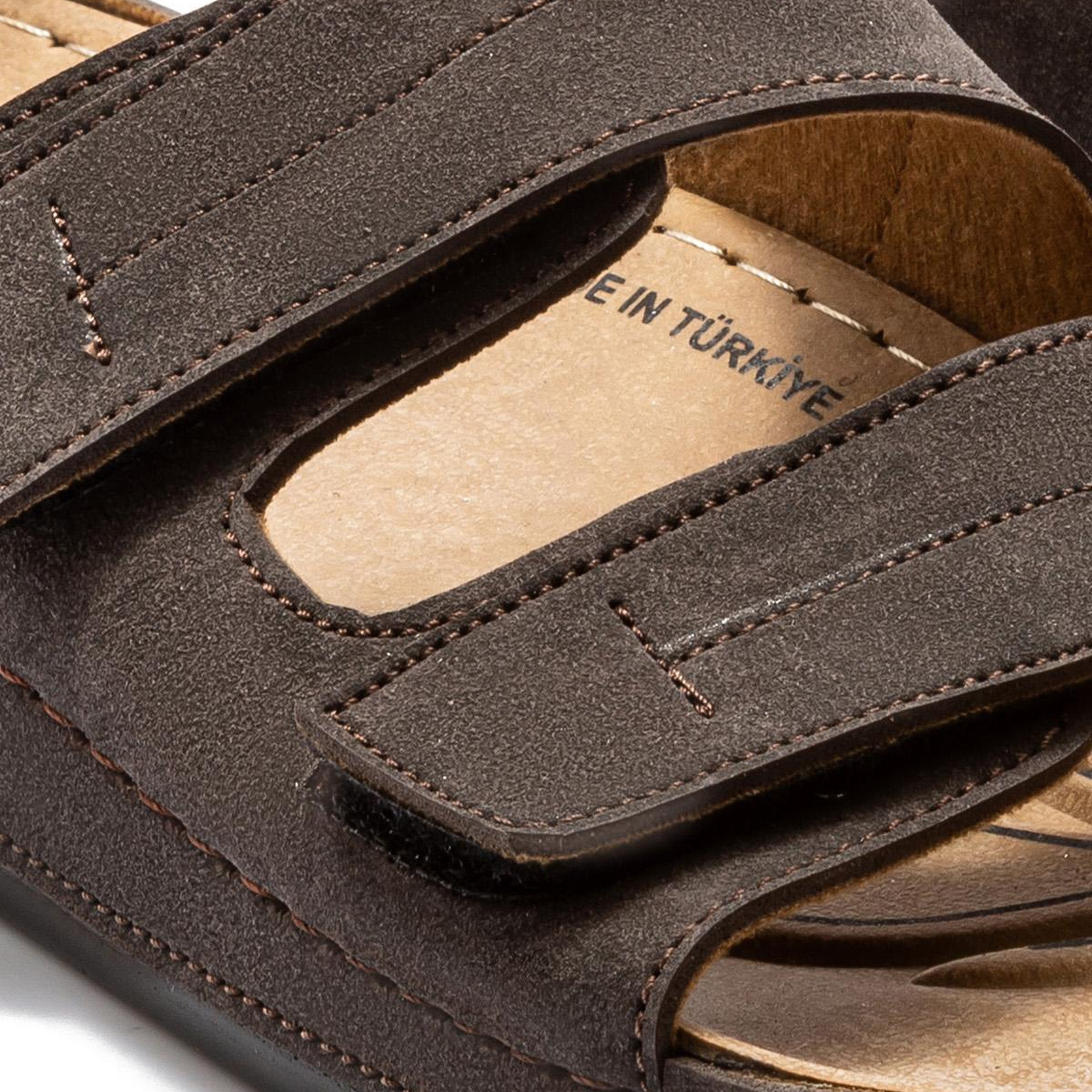 Sara Erkek Terlik Kahverengi 41/45