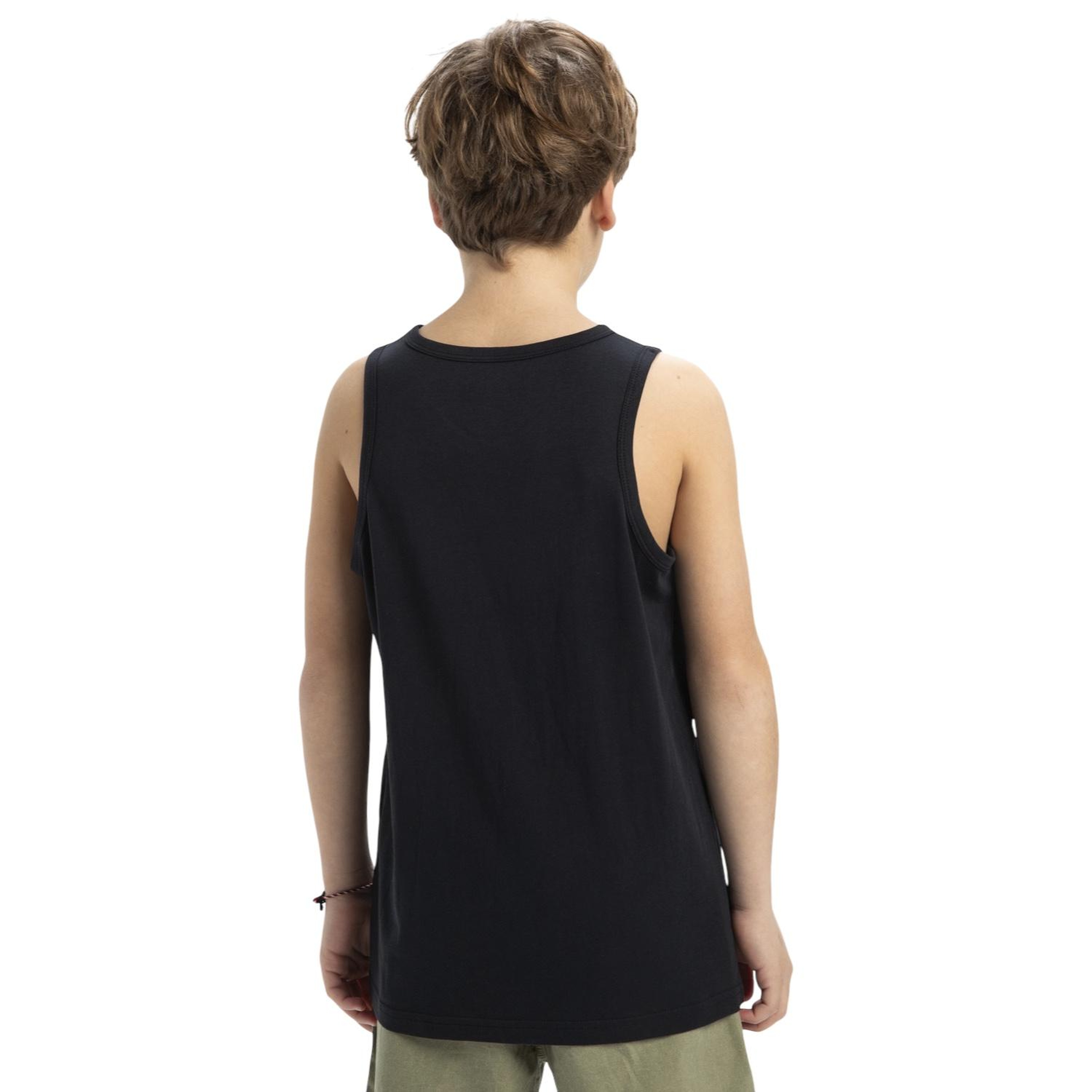Quiksilver Ev Three Seas Tank Yth Erkek Çocuk Siyah Atlet